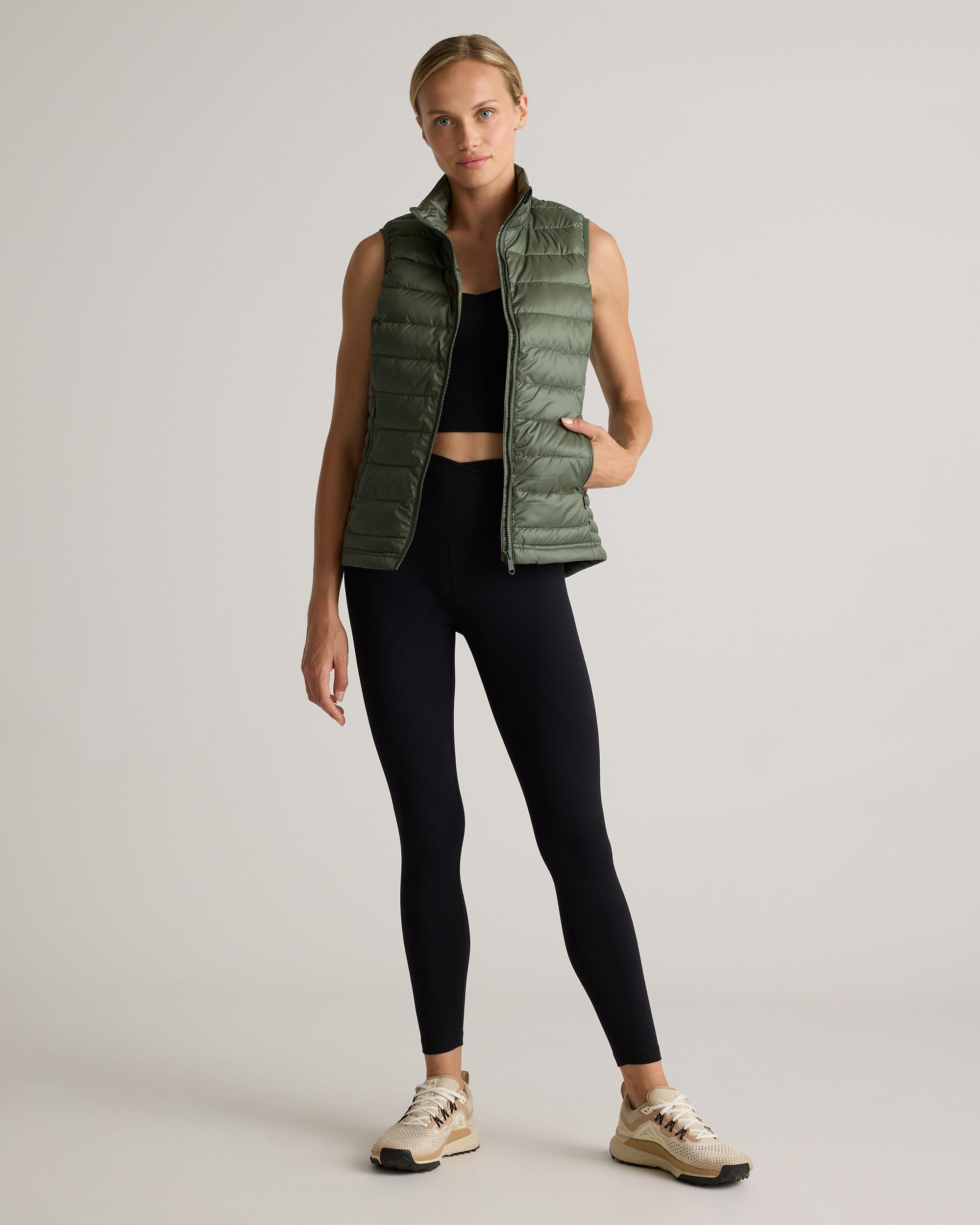 Quince | Women's Lightweight Down Packable Puffer Vest Recycled Polyester Product Image