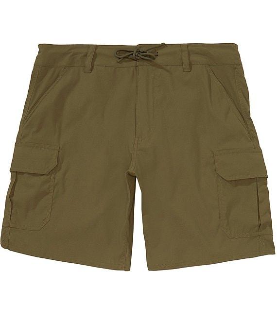 Brixton Shyft Stretch Ripstop 8.5#double; Inseam Cargo Shorts Product Image