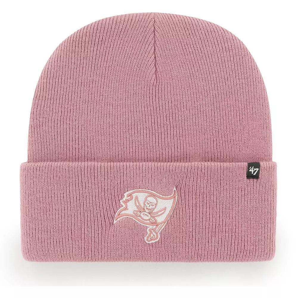 Women's '47  Pink Tampa Bay Buccaneers Haymaker Cuffed Knit Hat Product Image