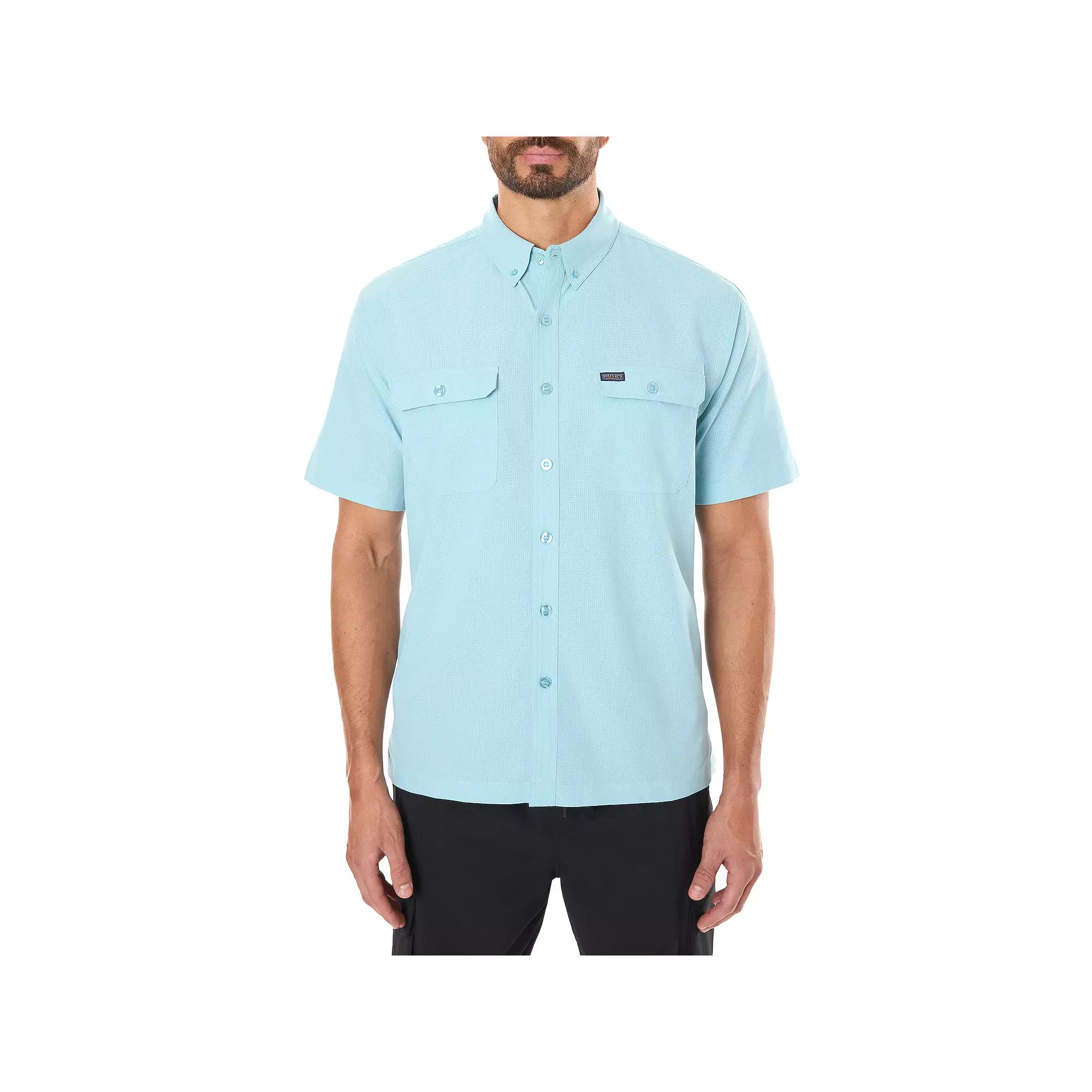 Big & Tall Smith's Workwear Short Sleeve Quick Dry Performance Shirt, Men's,  Product Image