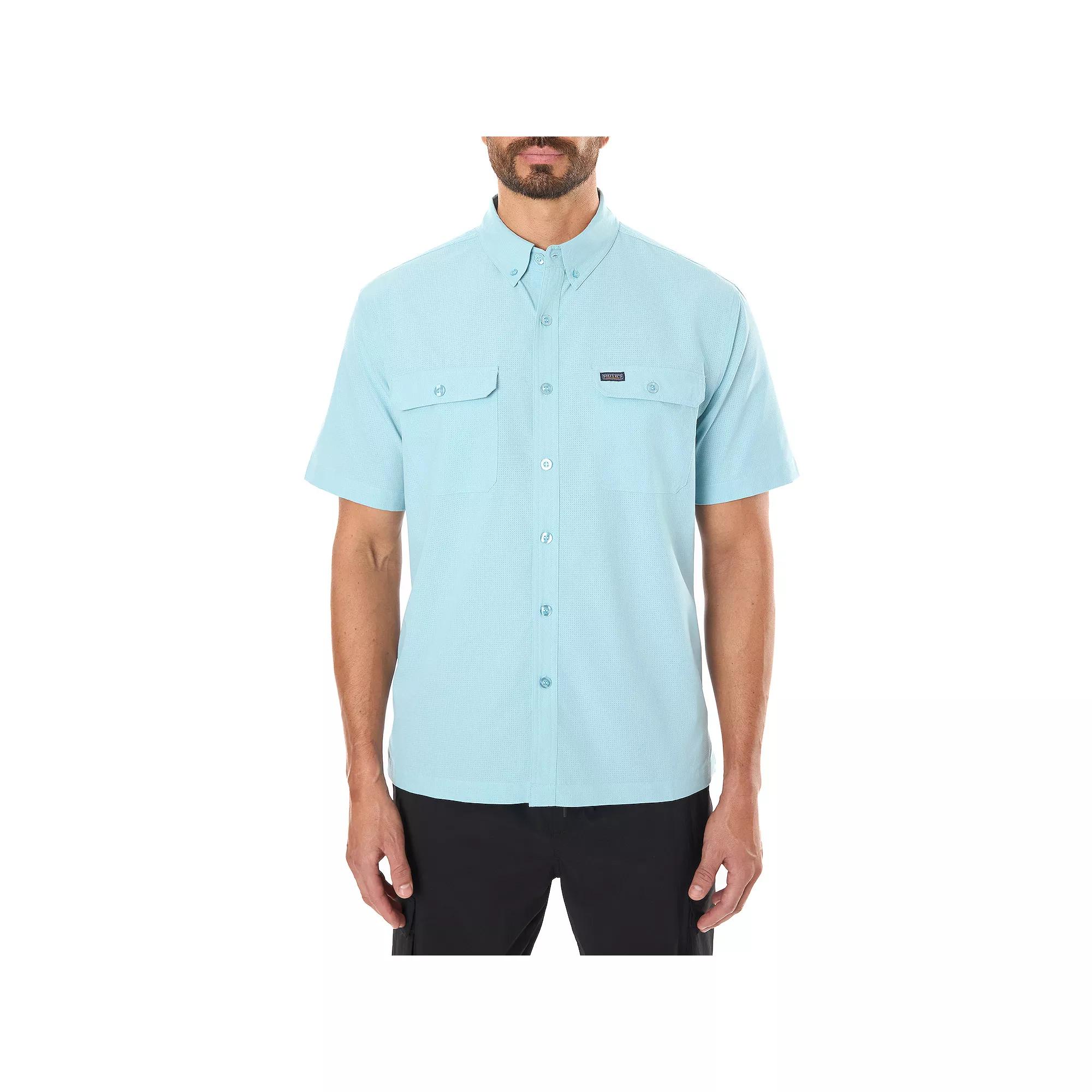 Big & Tall Smith's Workwear Short Sleeve Quick Dry Performance Shirt, Men's,  Product Image