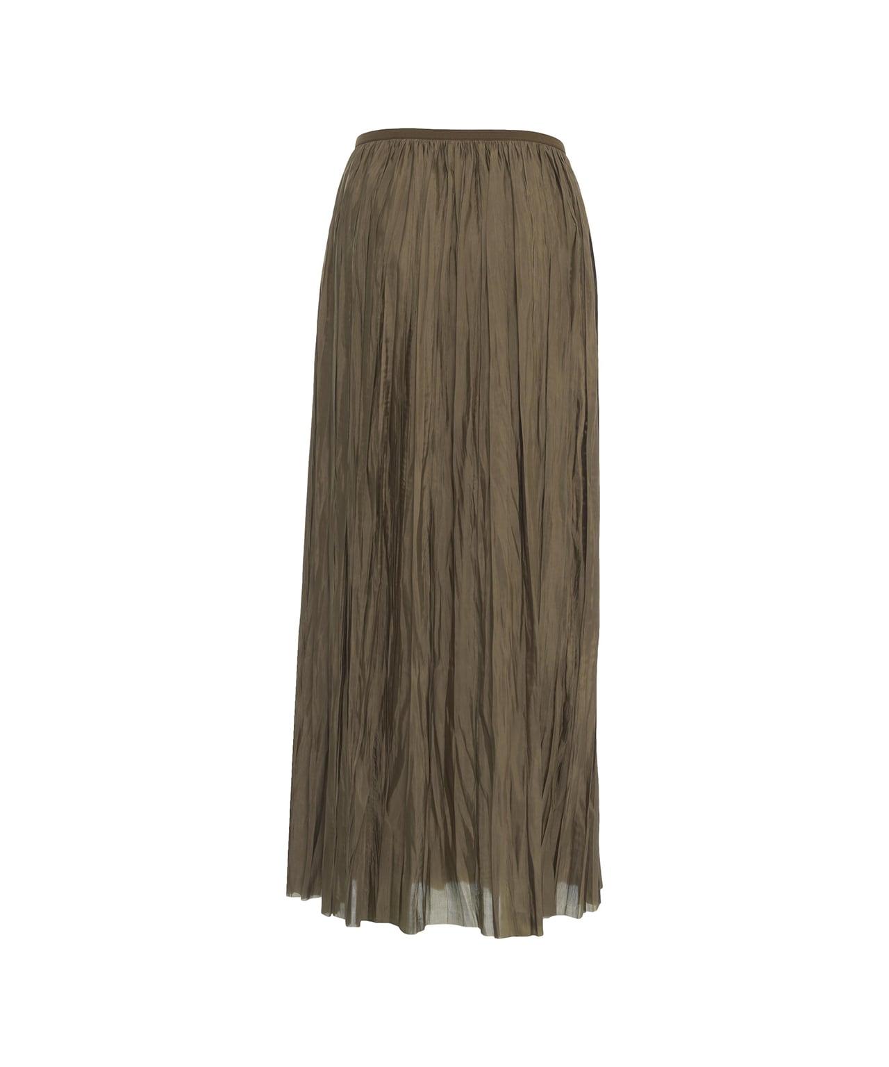Pleated maxi skirt Product Image