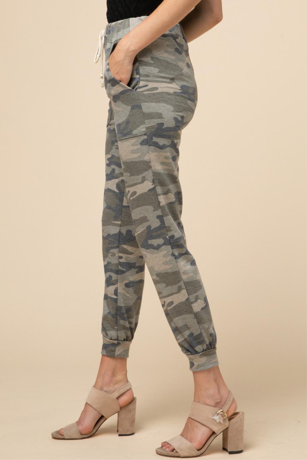 Soft Camo Joggers Product Image