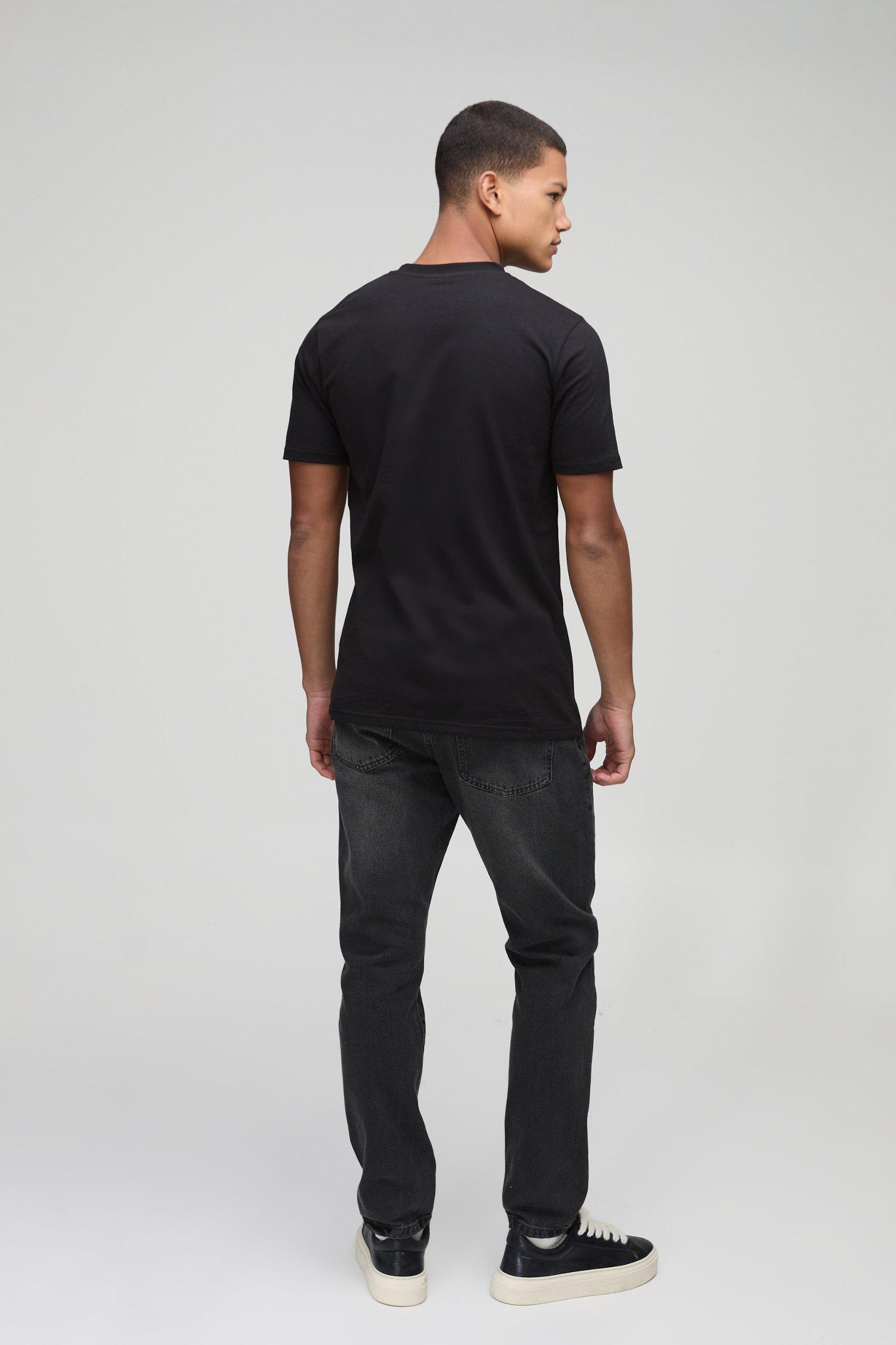 Slim BM Signature Basic T-Shirt | boohooMAN USA Product Image