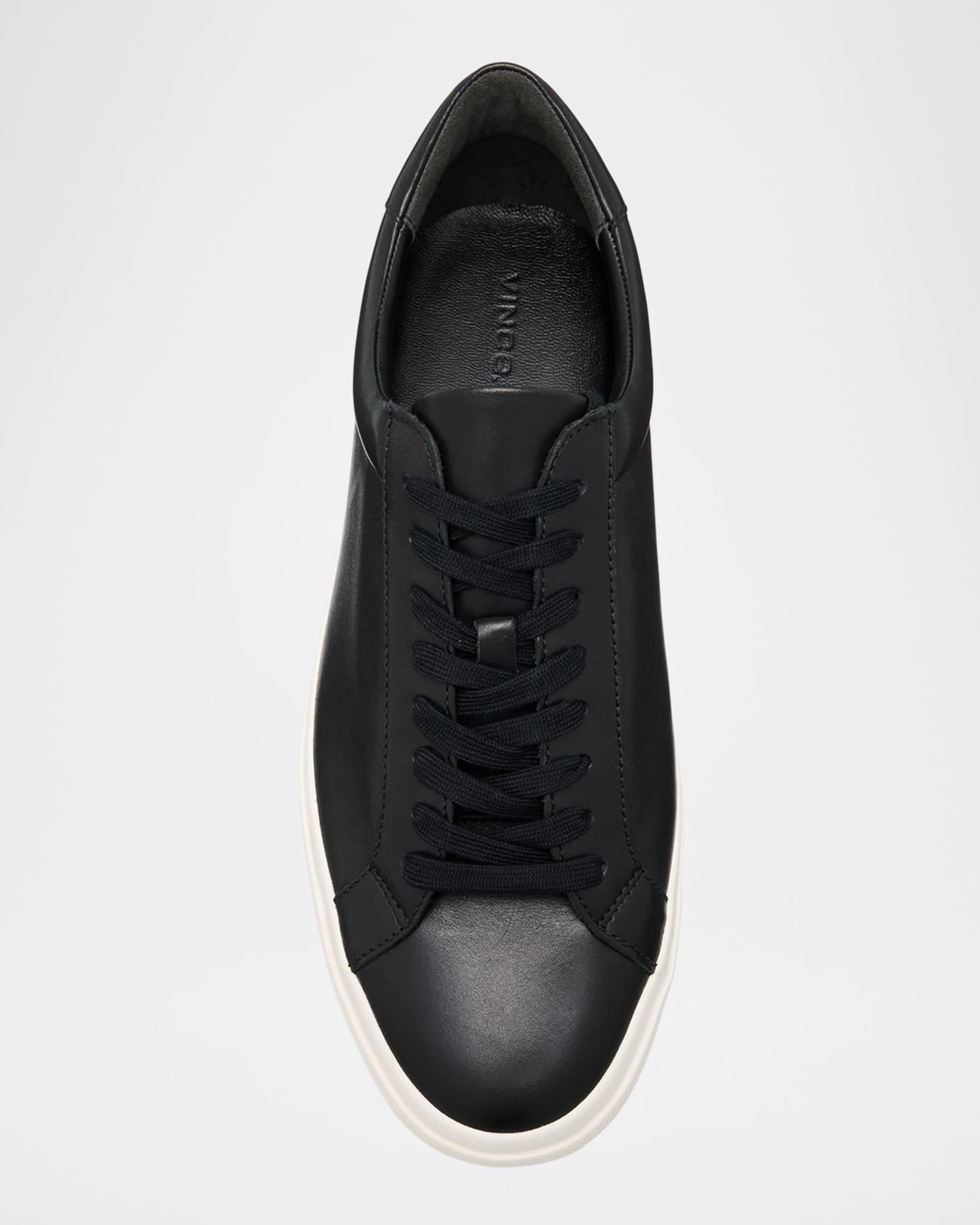 Vince Mens Fulton Leather Lace-Up Sneakers Product Image