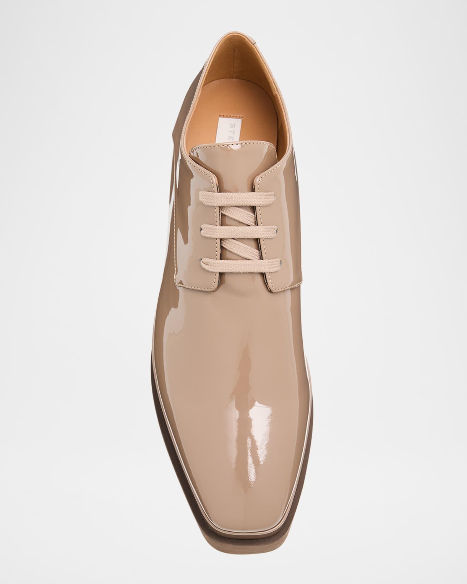 Elyse Shiny Patent Wedge Sneakers Product Image