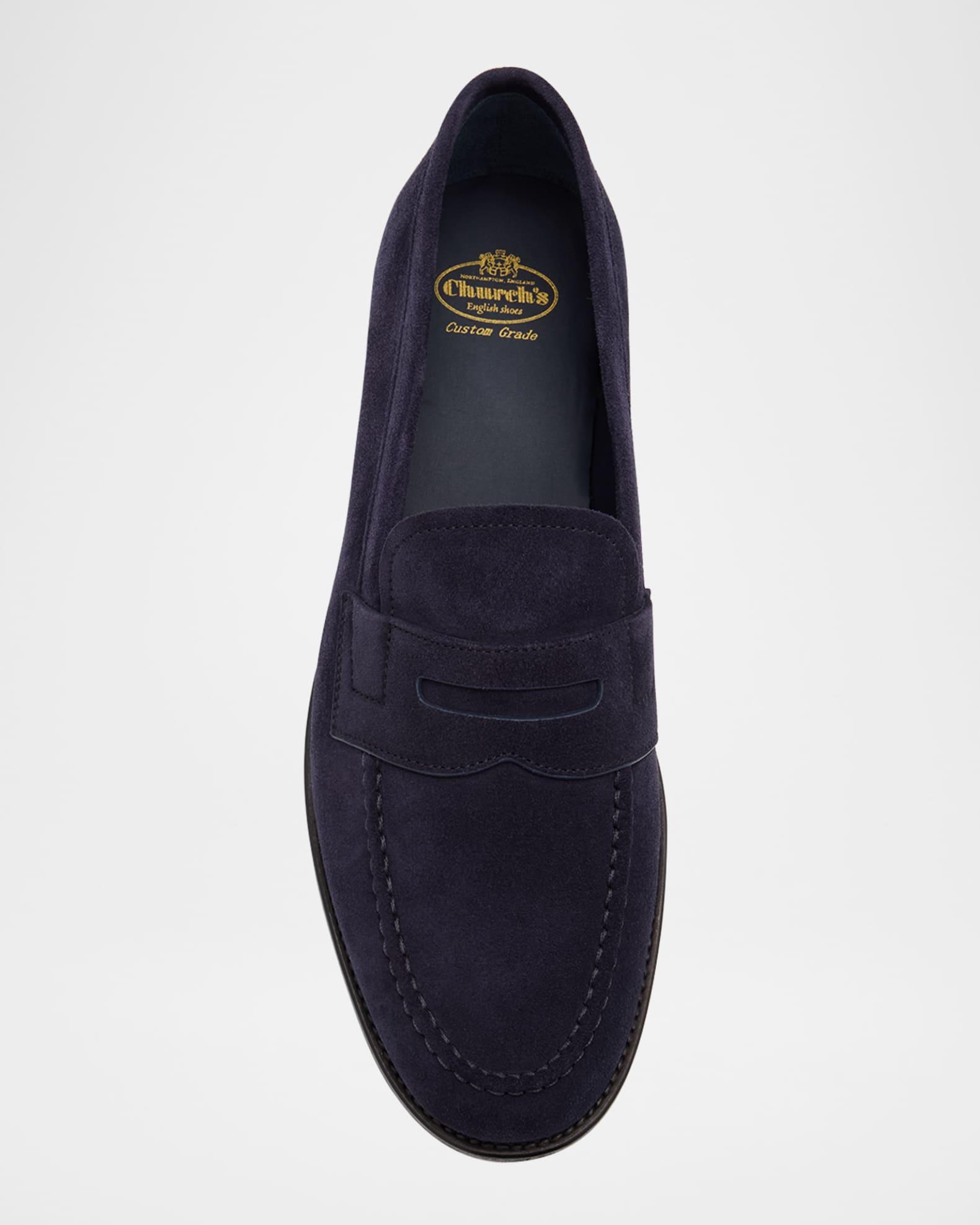 Heswall Suede Penny Loafers Product Image