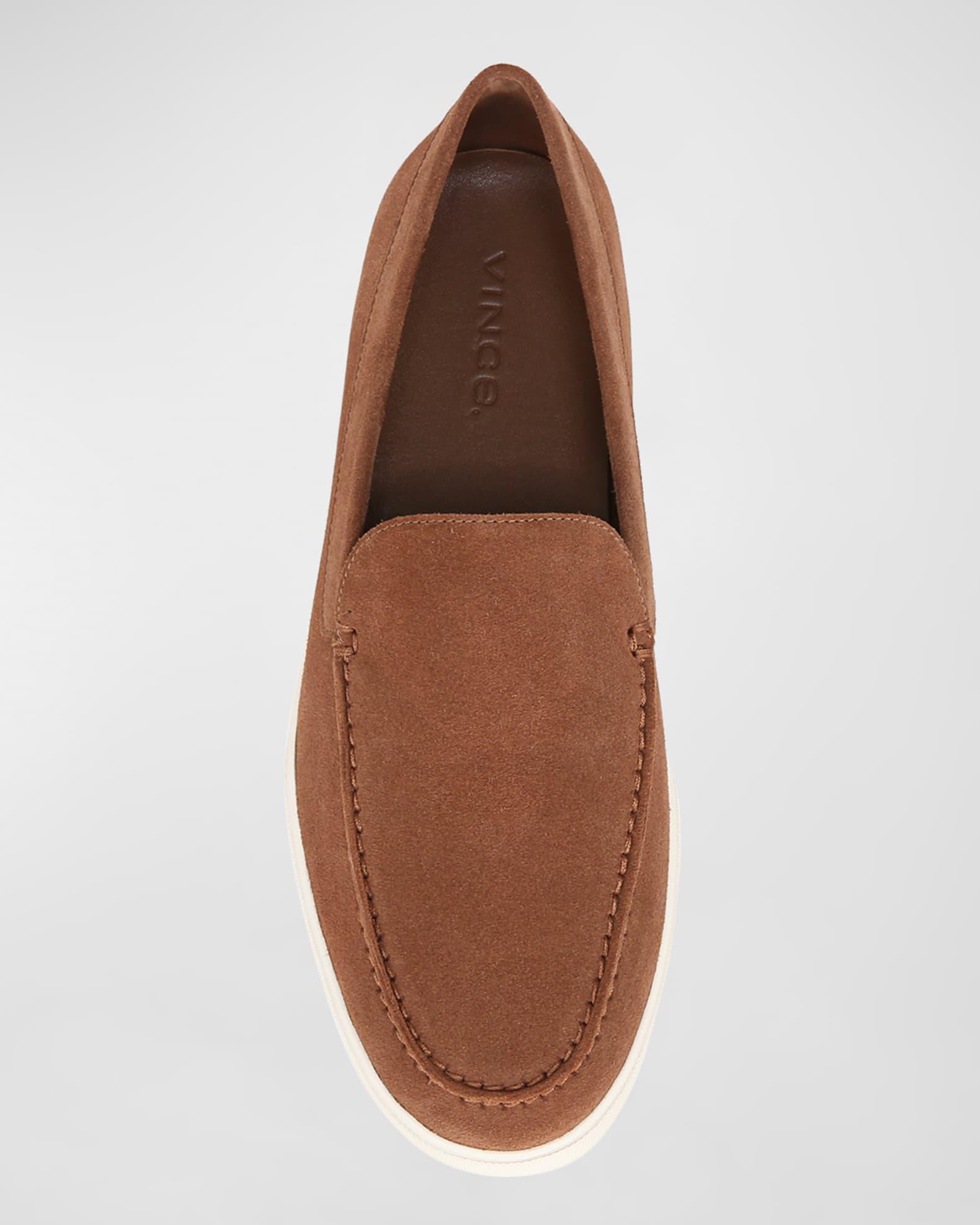 Men's Suede Slip-On Sneaker Loafers Product Image