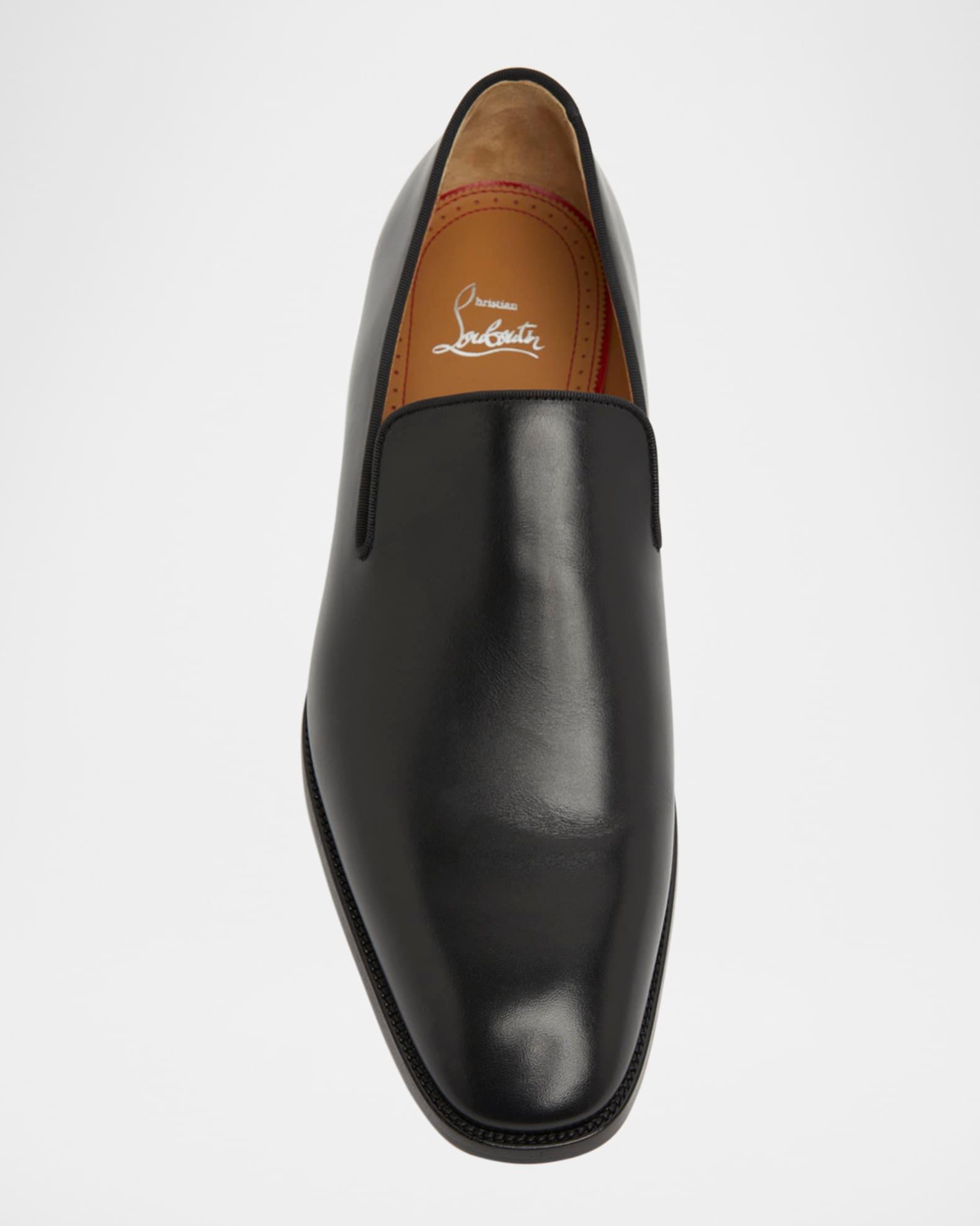 Men's Danny Red-Sole Leather Loafers Product Image