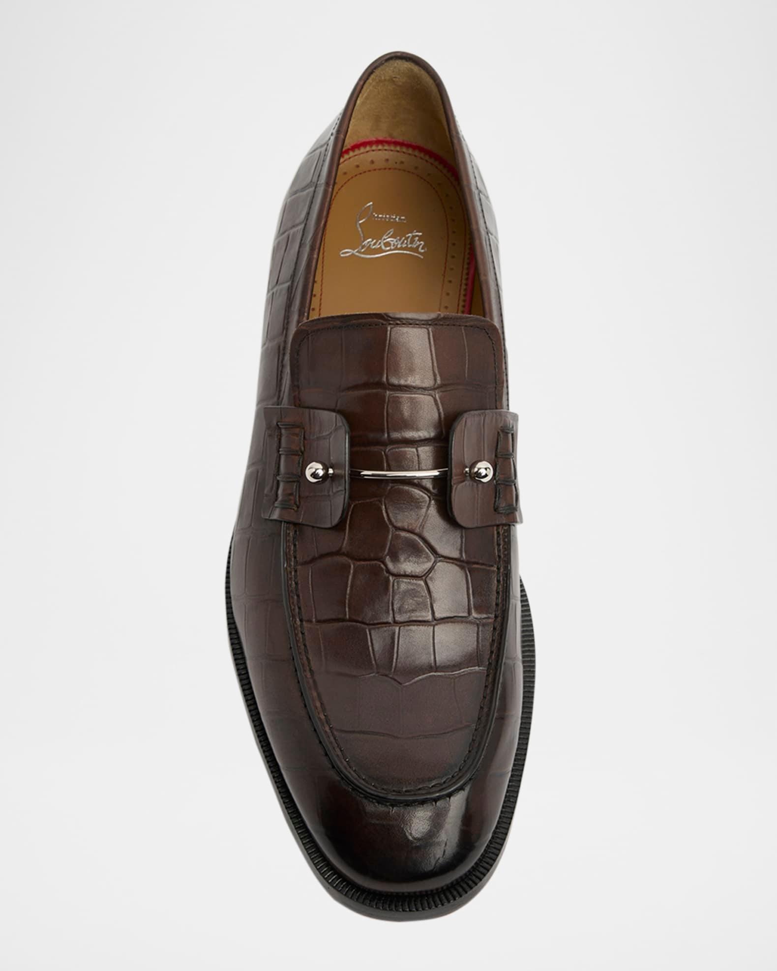 Men's Chambelimoc Croc-Effect Loafers Product Image