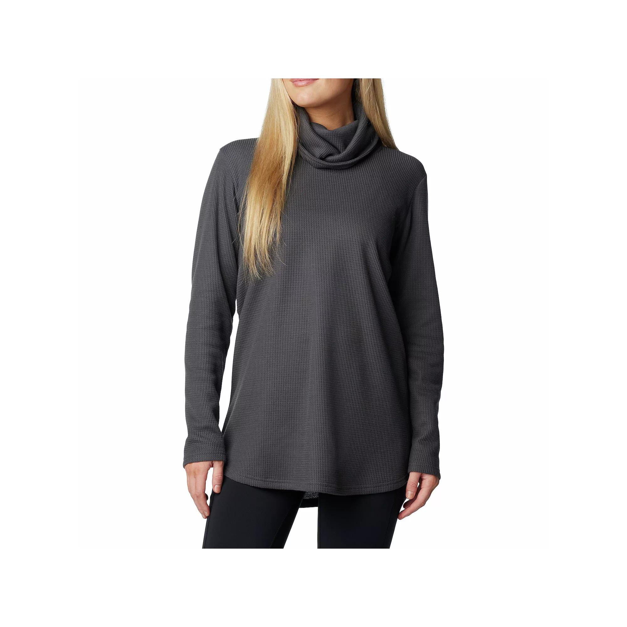 Columbia Womens Holly Hideaway Waffle Cowl Neck Pullover- Product Image