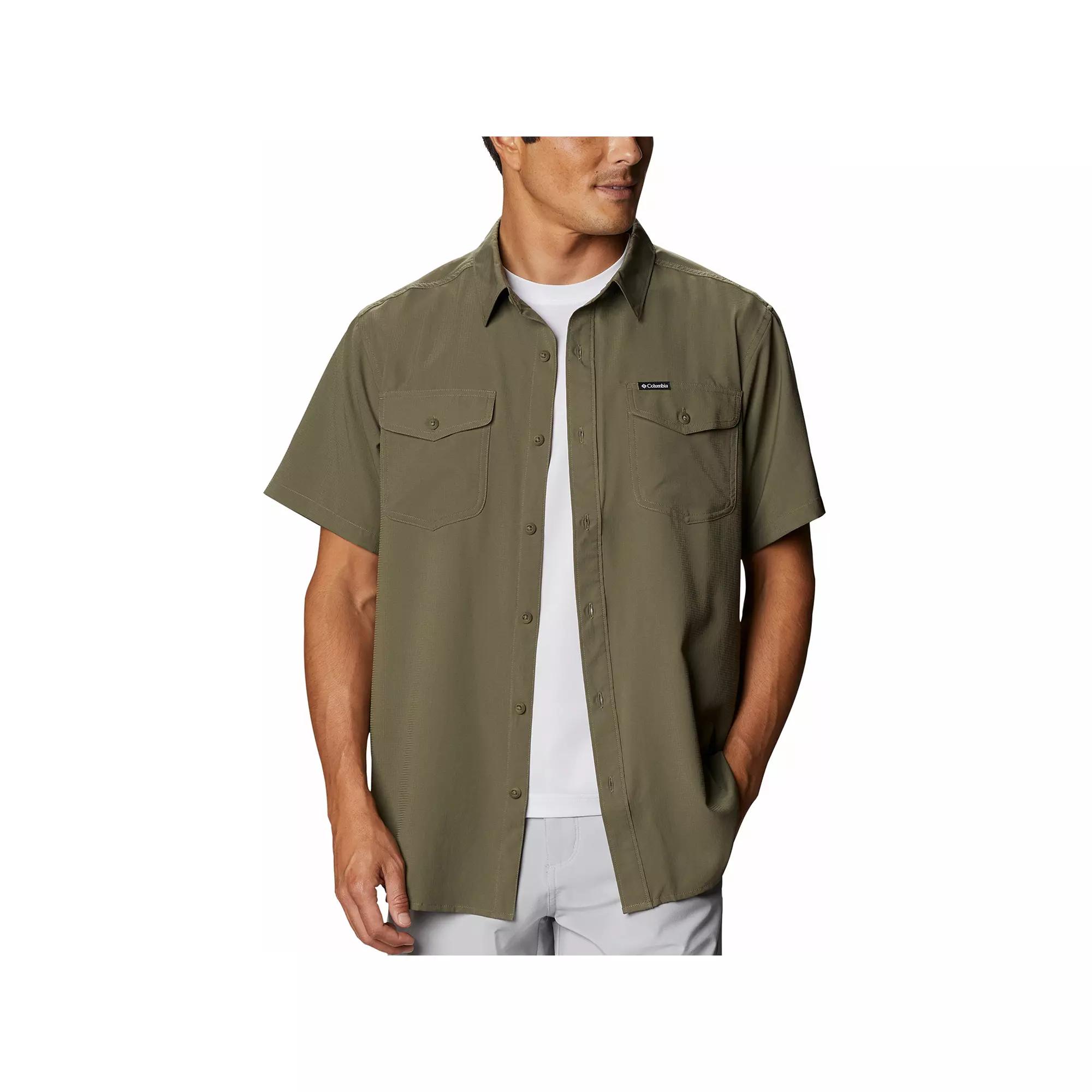 Columbia Mens Utilizer II Solid Short Sleeve Shirt Tall- Product Image