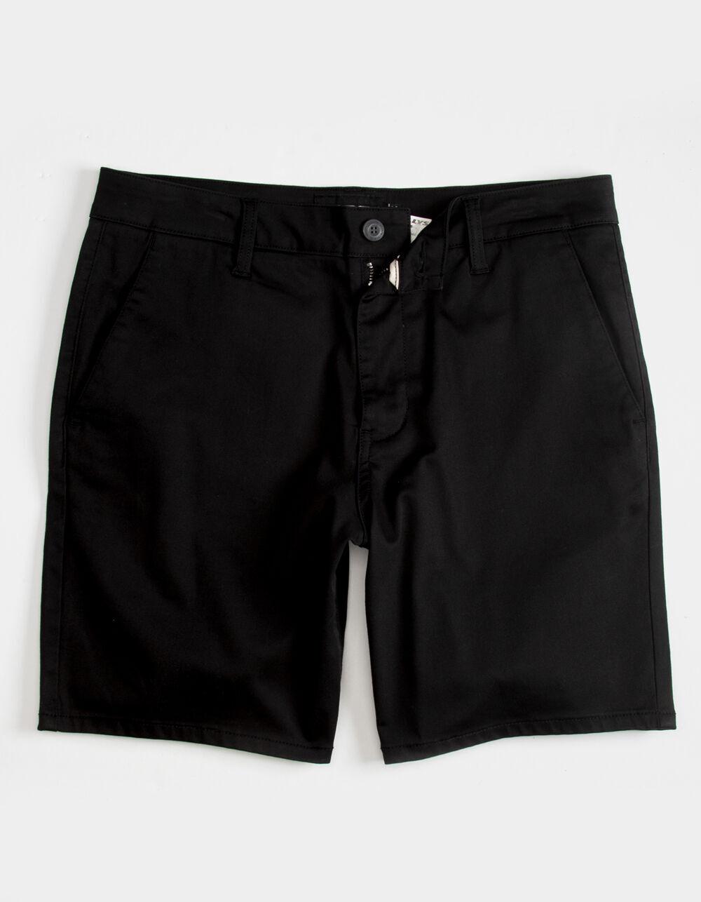 RSQ Mens Short 7" Chino Shorts - BLACK Product Image
