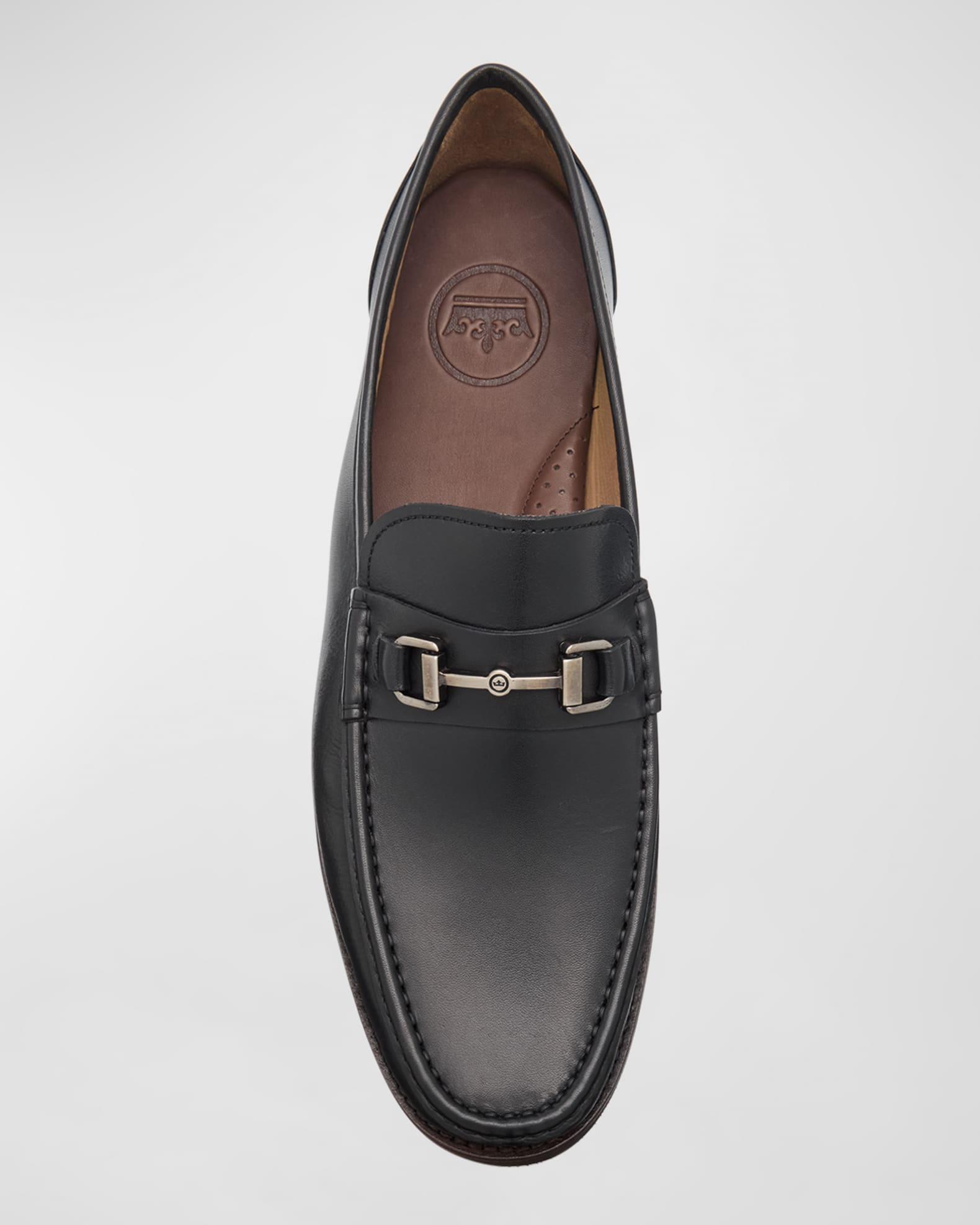 Men's Leather Bit Loafers Product Image
