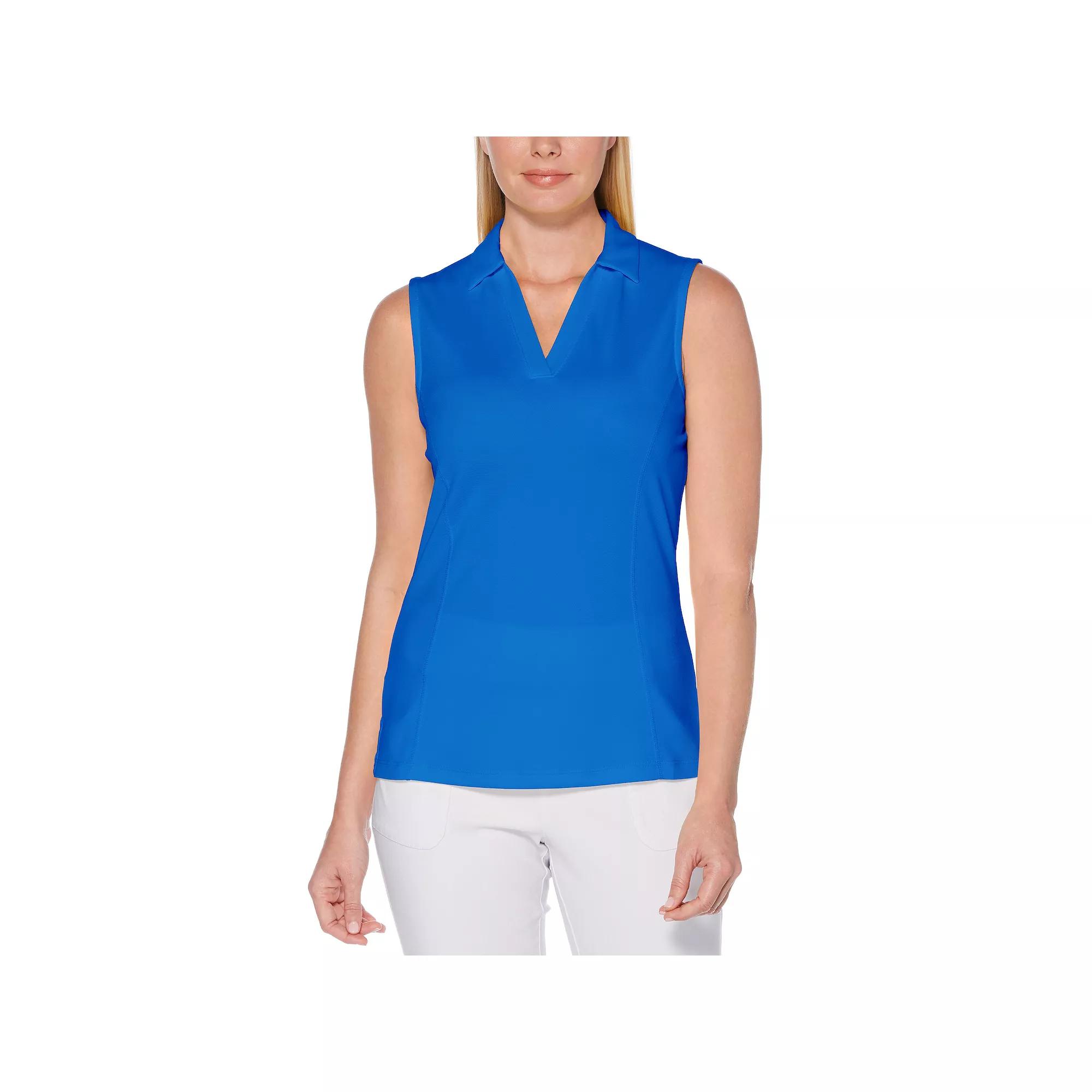Women's Grand Slam Sleeveless Golf Polo,  Product Image