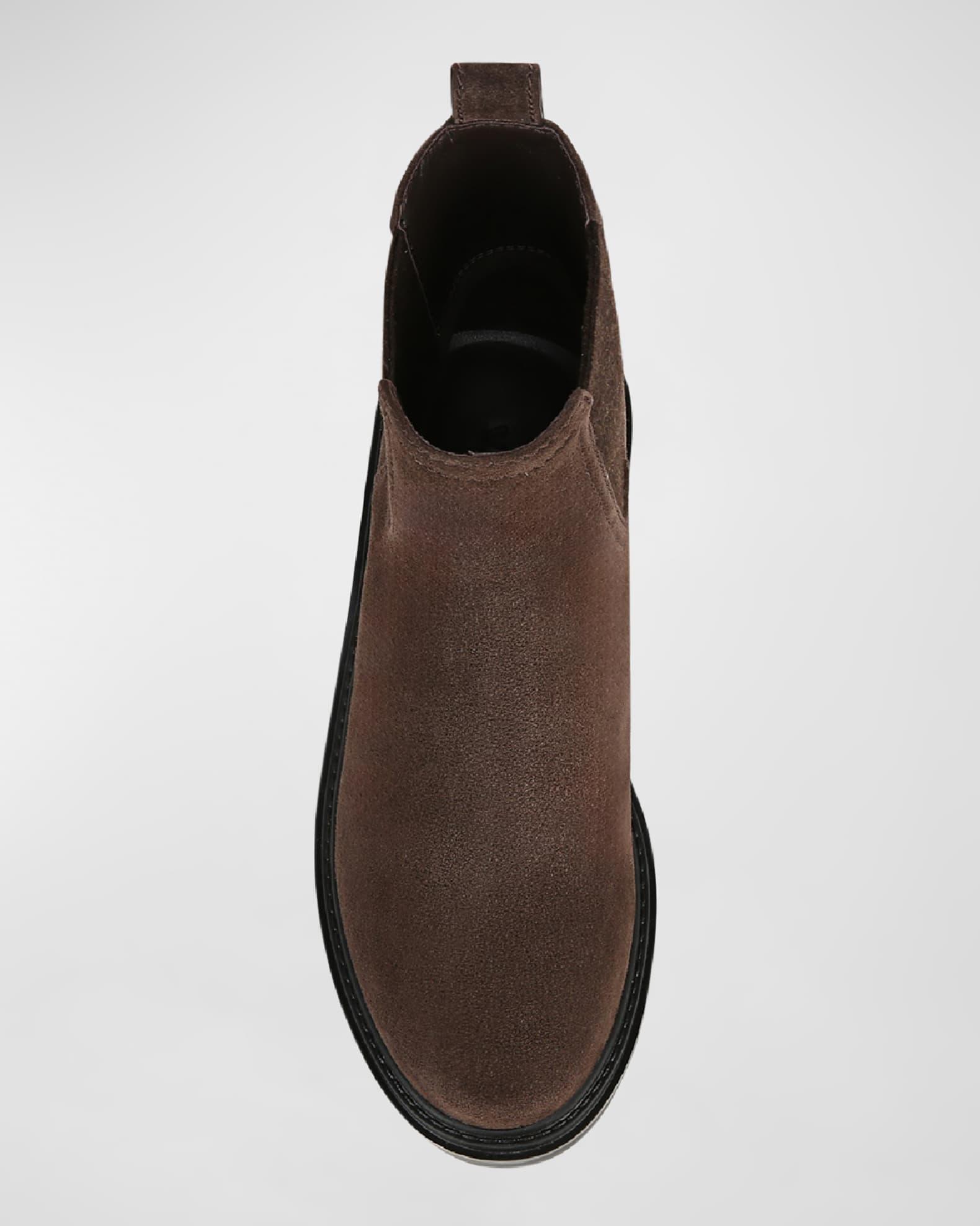 Suede Chelsea Ankle Booties Product Image