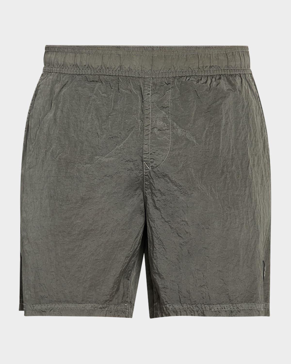 Men's Nylon Metal Swim Trunks Product Image