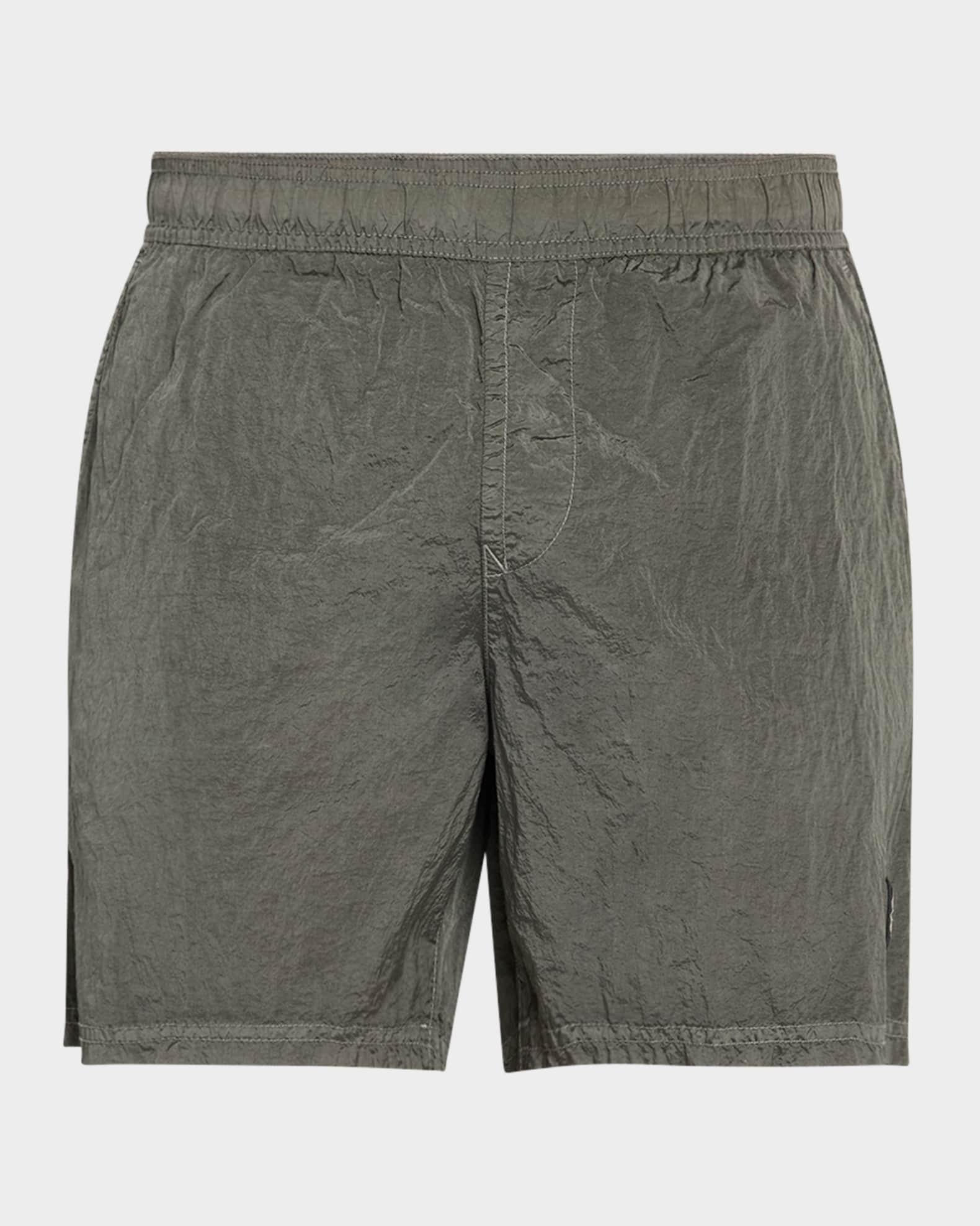 Men's Nylon Metal Swim Trunks Product Image