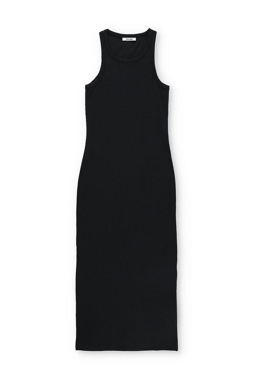 Ribbed Tank Midi Dress Product Image