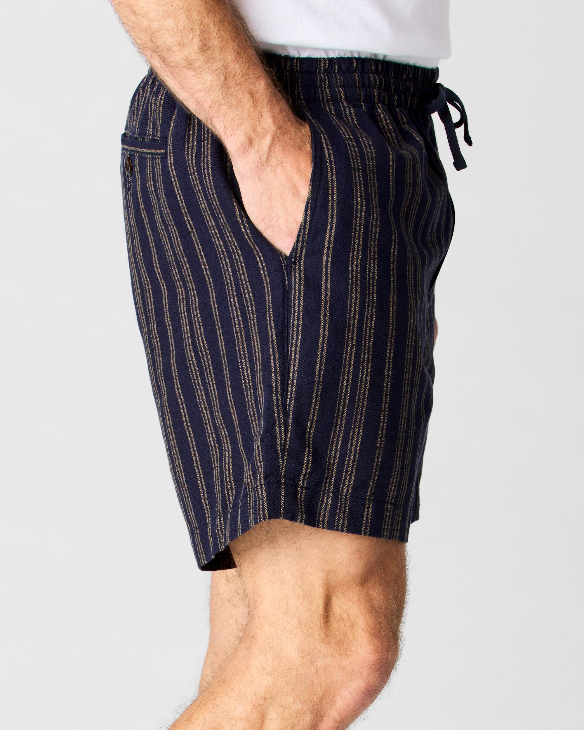 Cotton Linen Drawstring Short - 7" Product Image