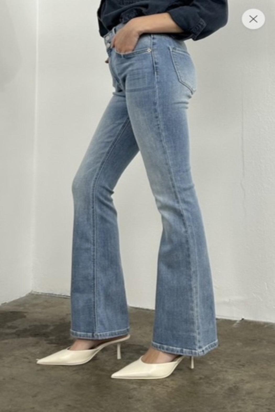 Double Waist Jeans Product Image