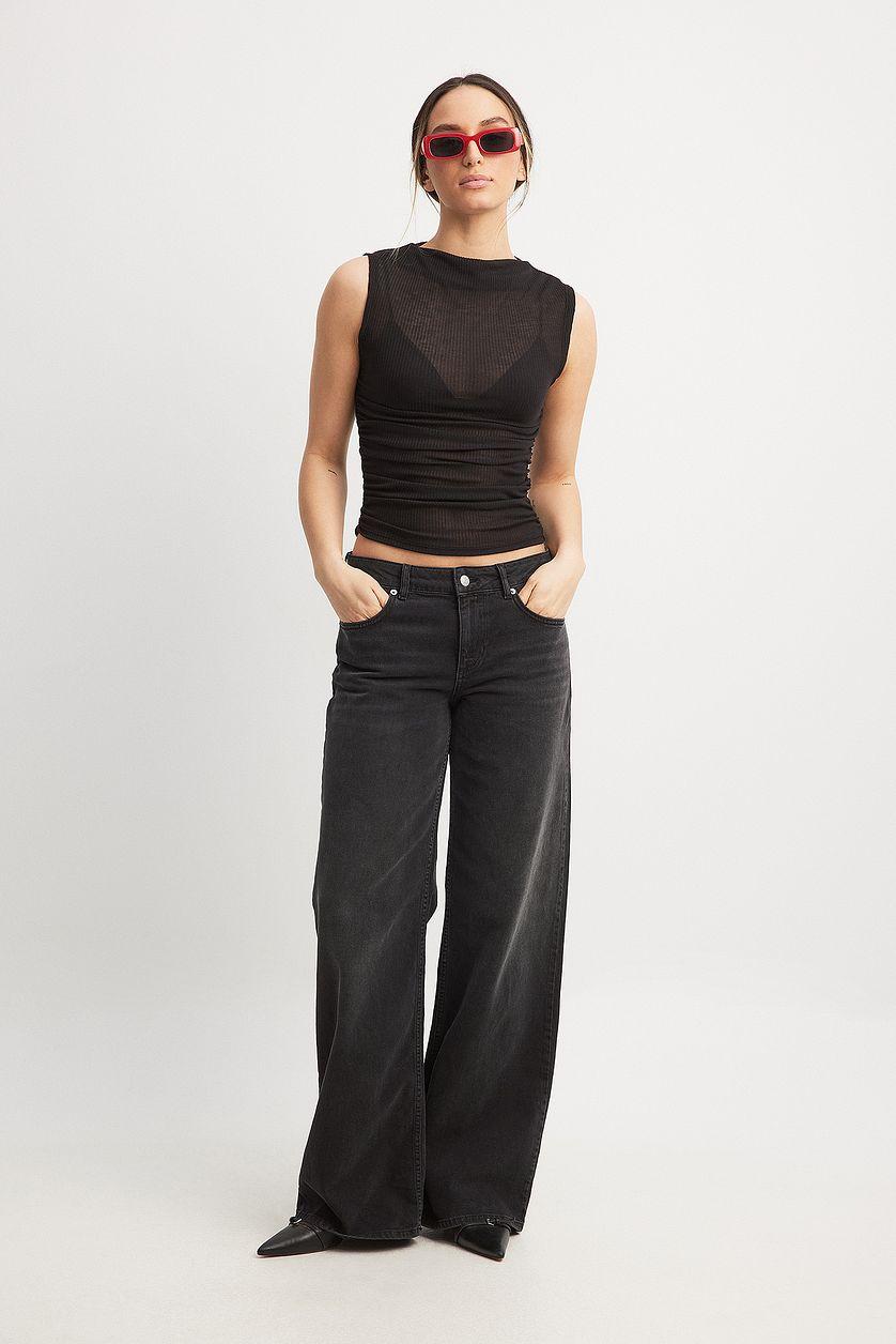 Sheer Rib Top Product Image