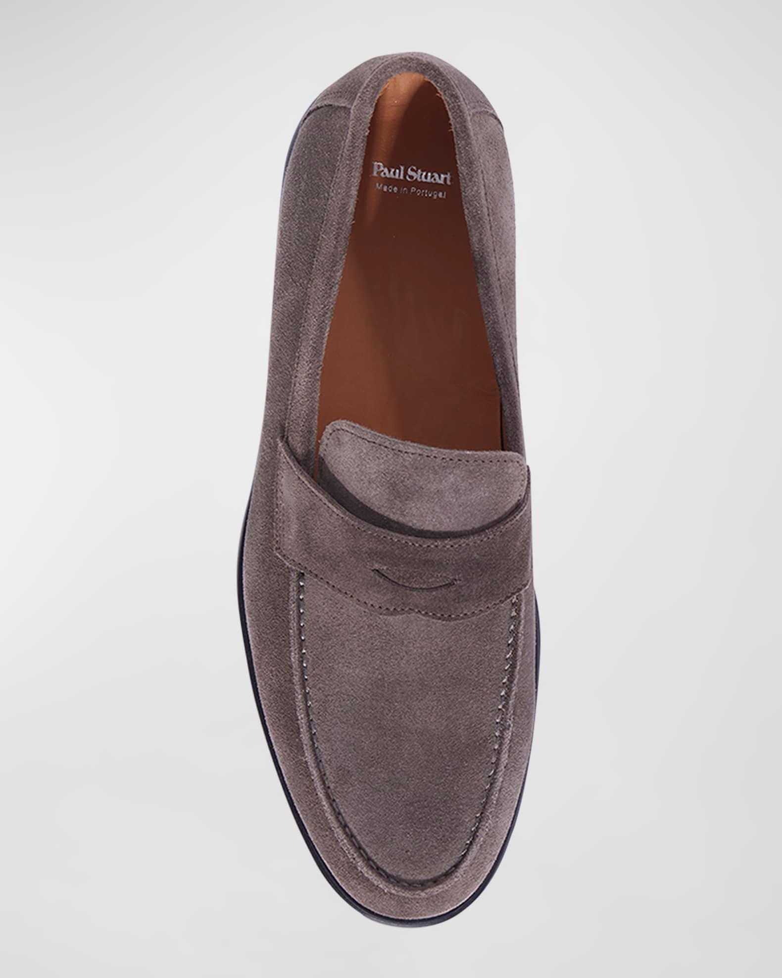 Men's Hugo Suede Penny Loafers Product Image