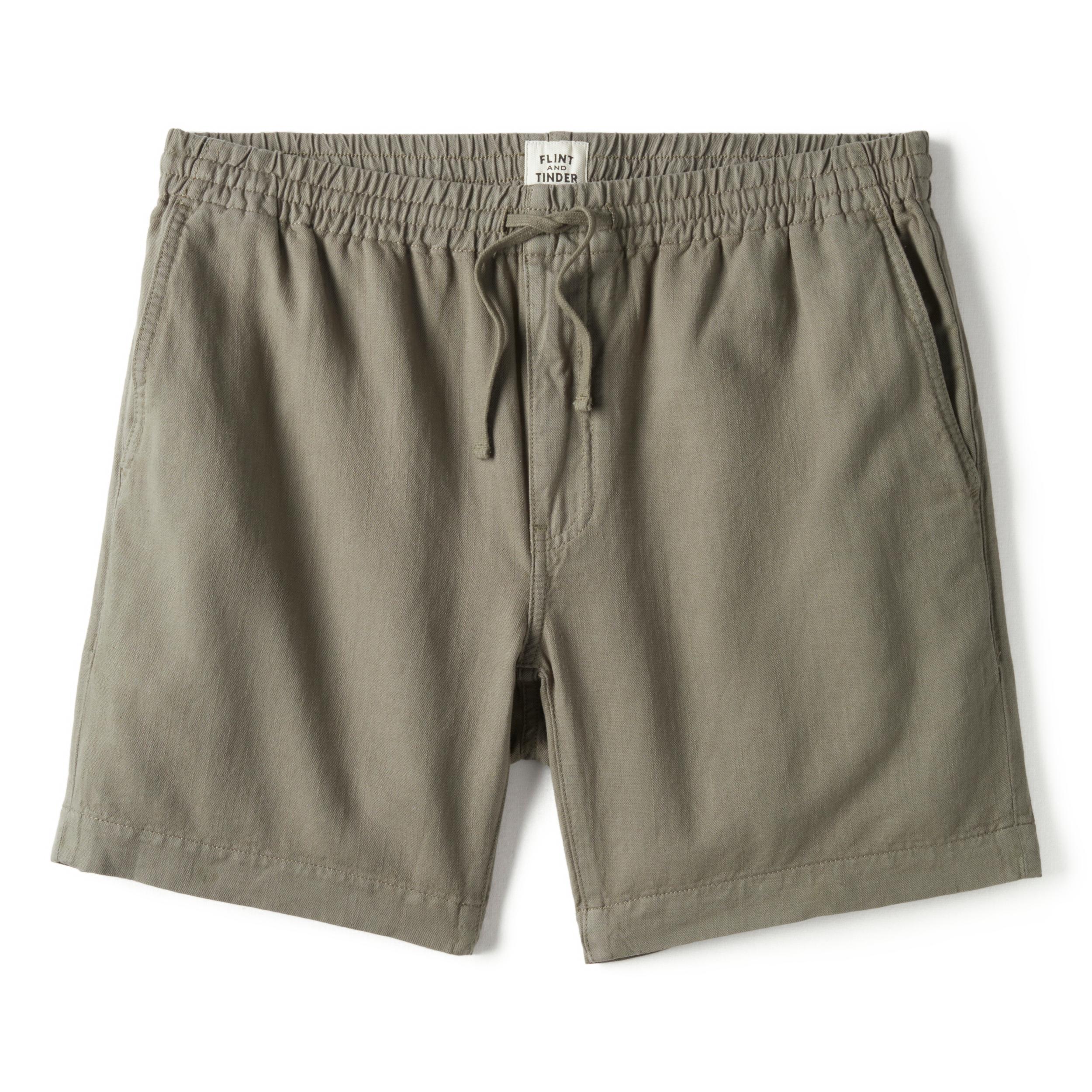 Cotton Linen Drawstring Short - 7" Product Image