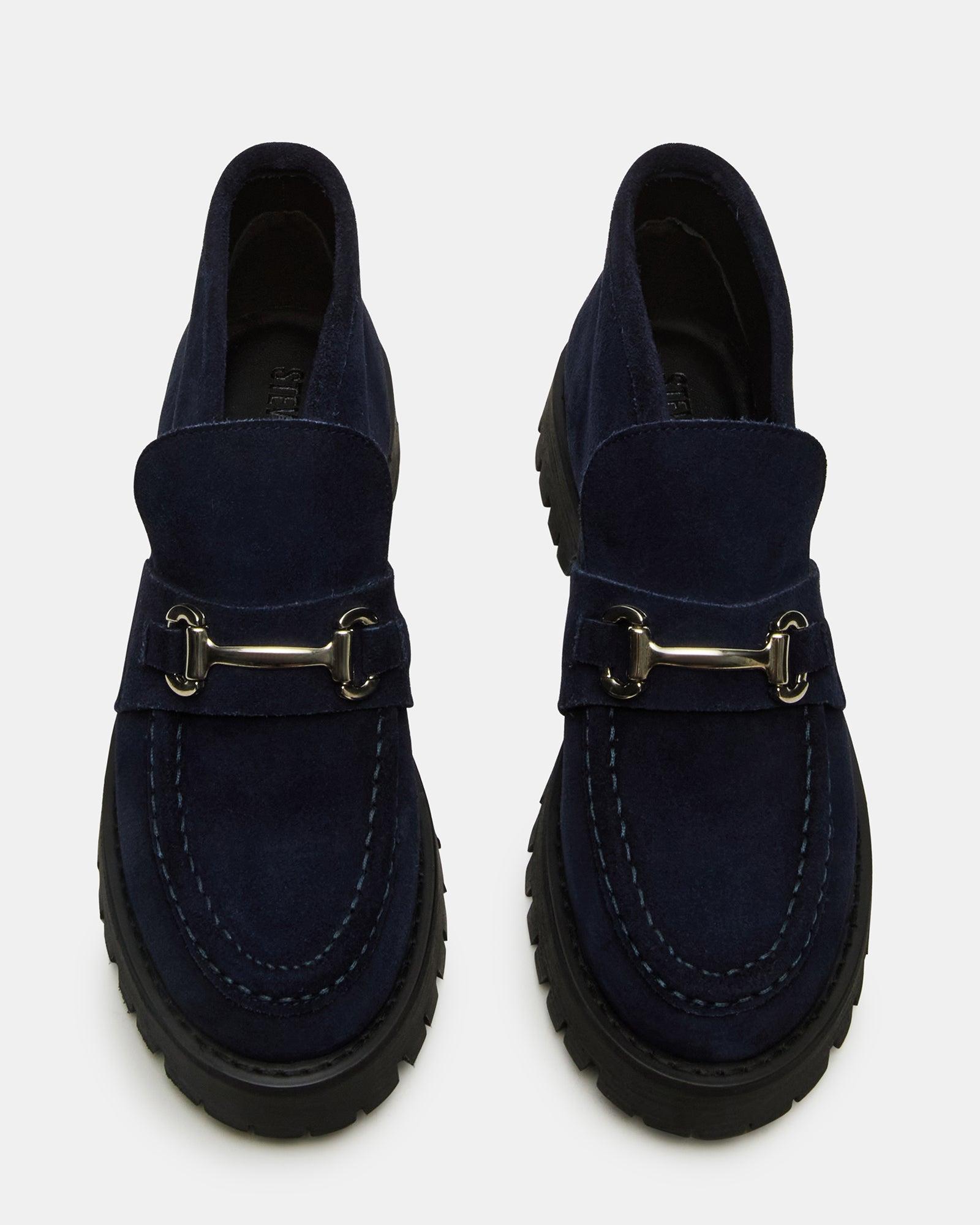 LEON NAVY SUEDE Female Product Image