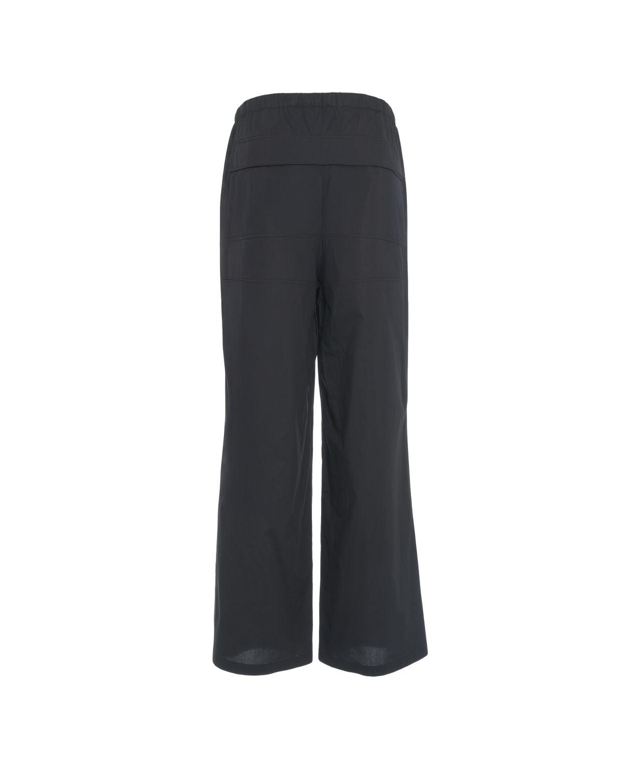 Wide leg pants with belt Product Image