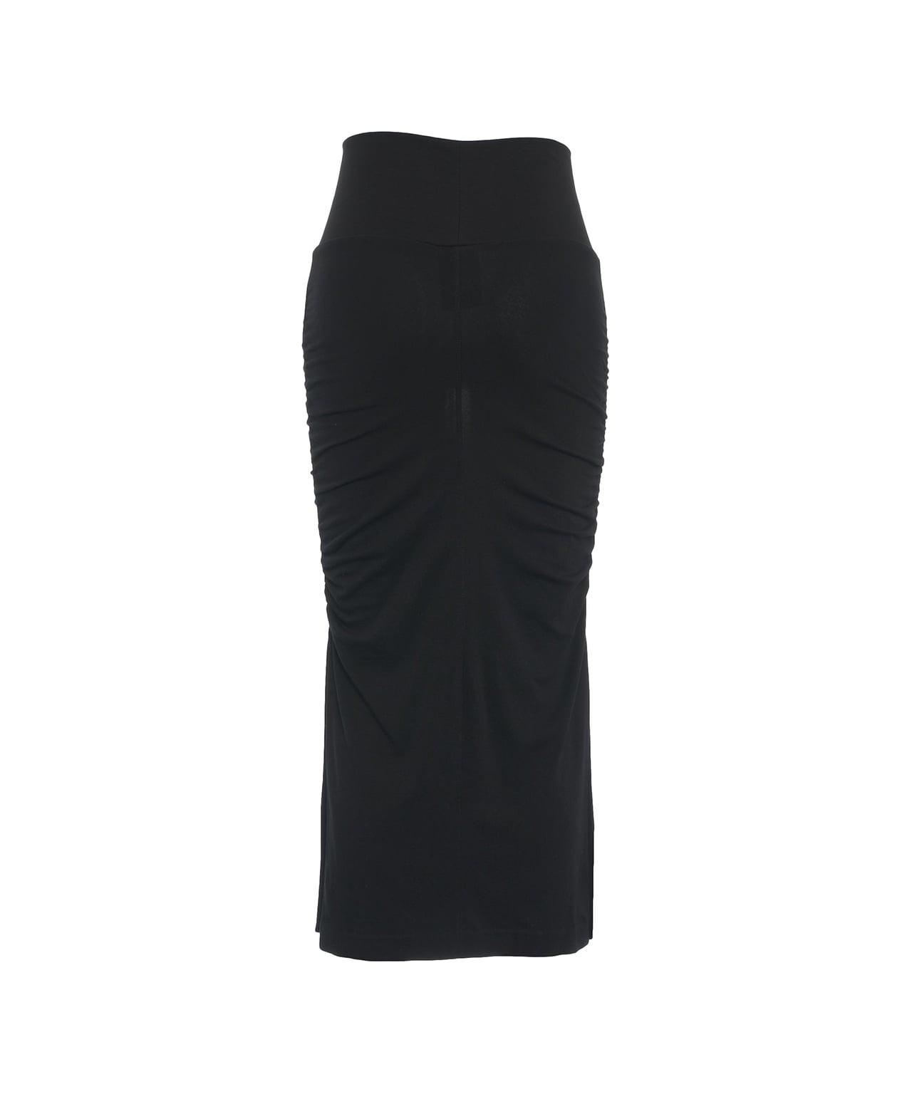 Satin maxi skirt Product Image