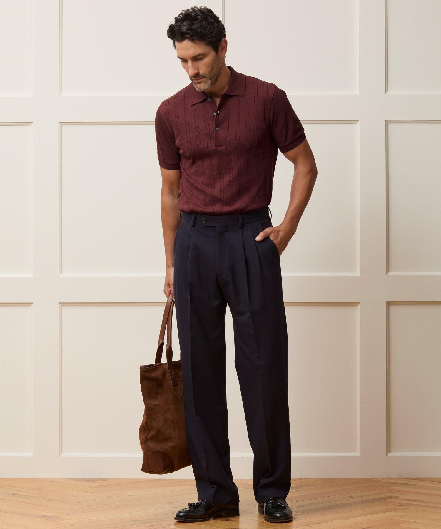 Cotton Cable Polo Product Image