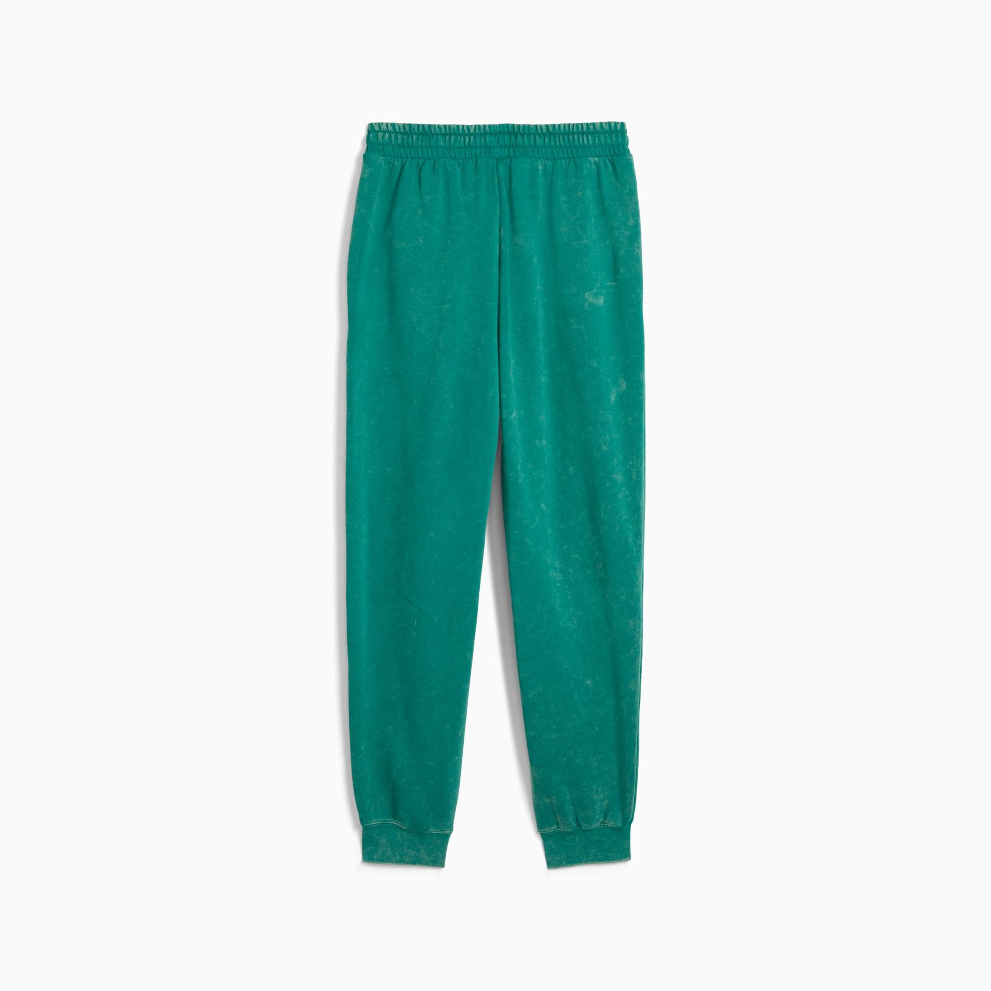 PUMA Elevated Essentials Acid Wash Men's Fleece Sweatpants Product Image