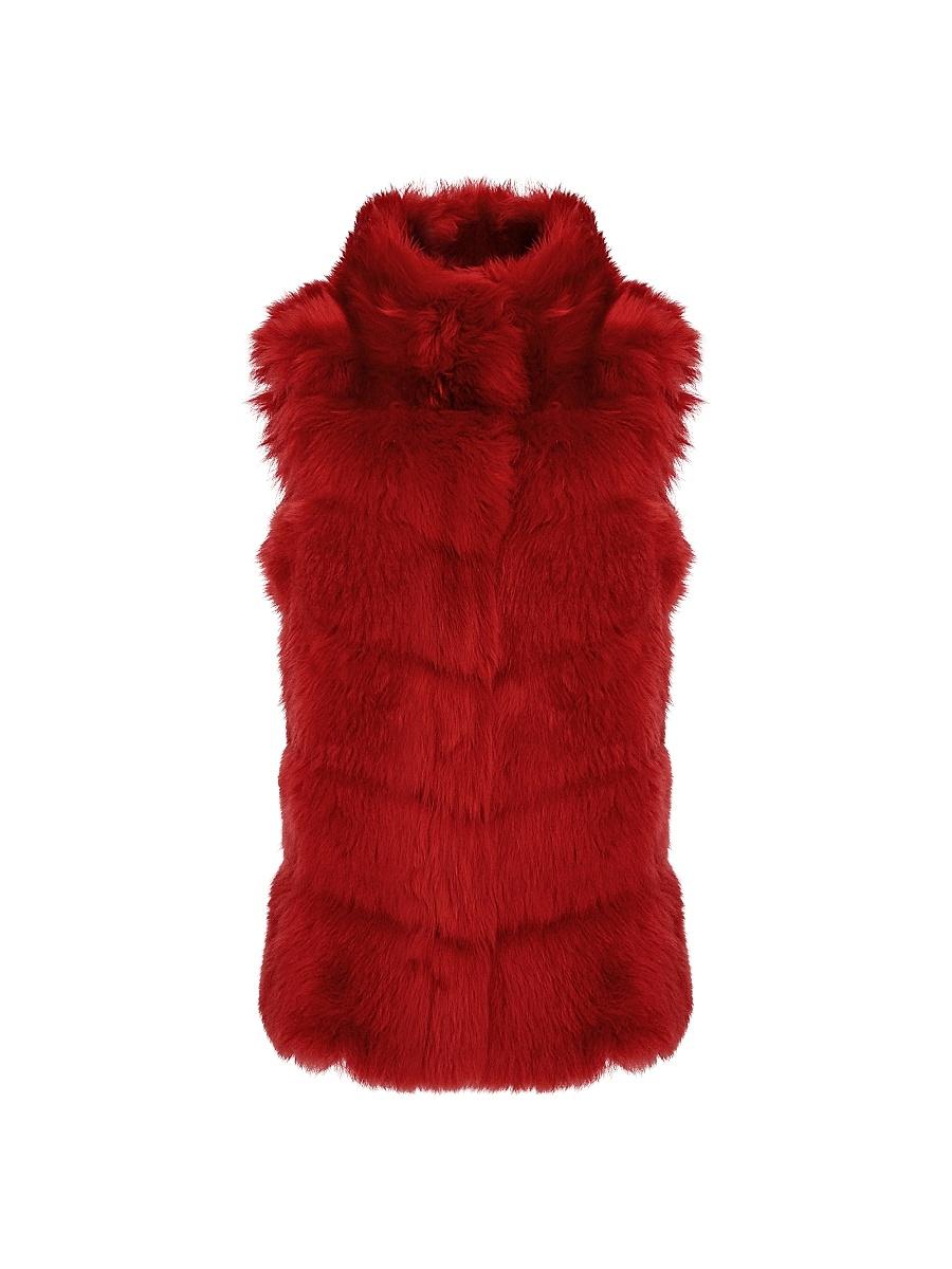 Womens Reversible Merinillo Shearling Lamb Vest Product Image