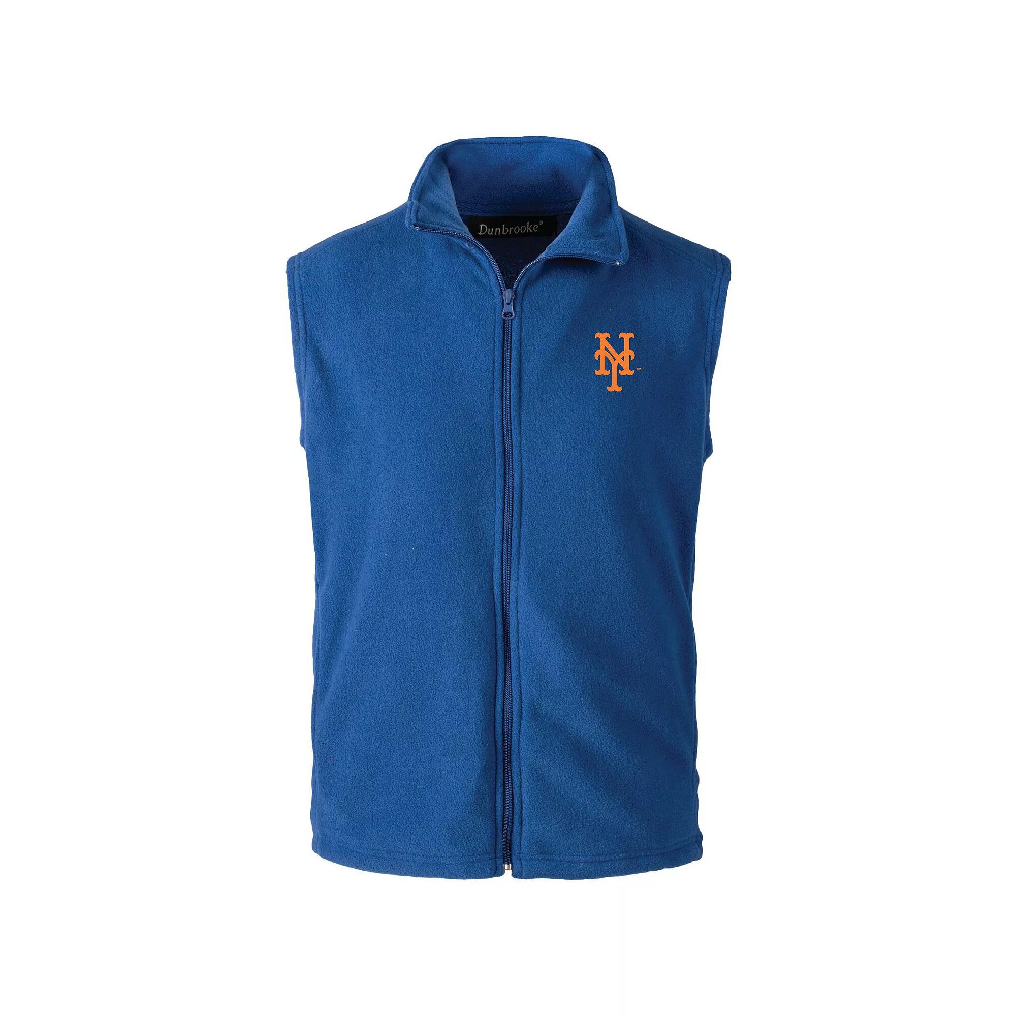 Men's Dunbrooke Royal New York Mets Full-Zip Vest,  Product Image