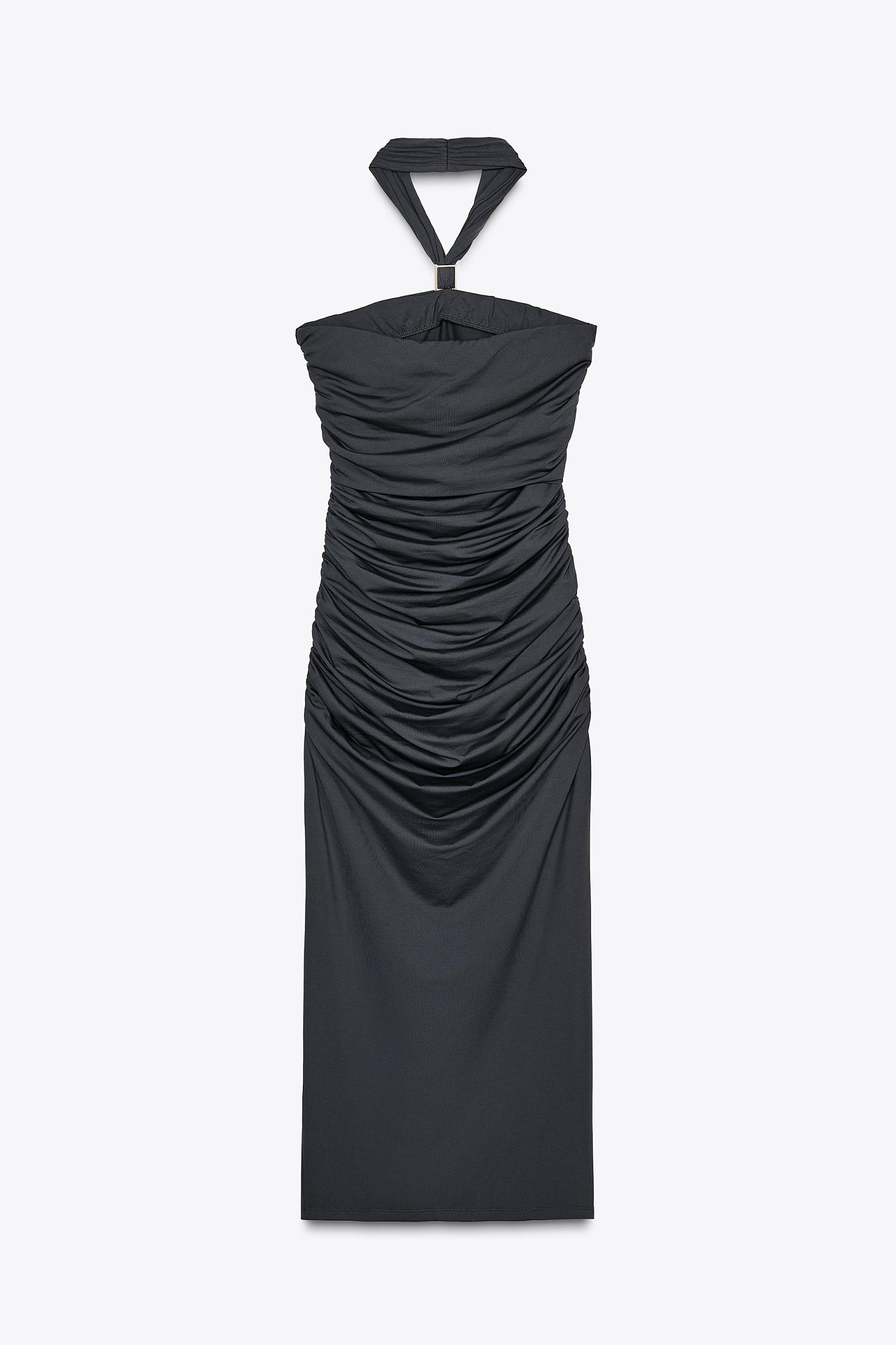 Womens Mabel Sheer Panel Strapless Gown Product Image