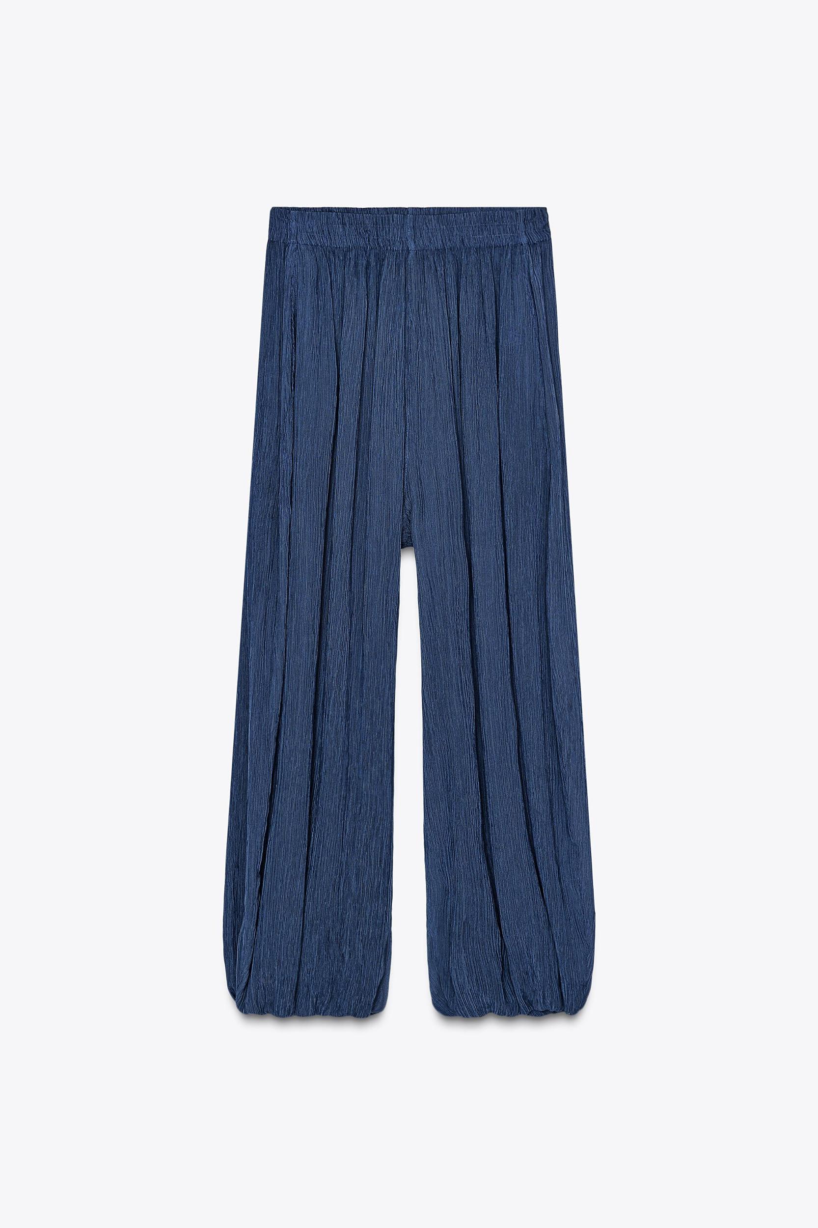 TEXTURED BALLOON PANTS Product Image