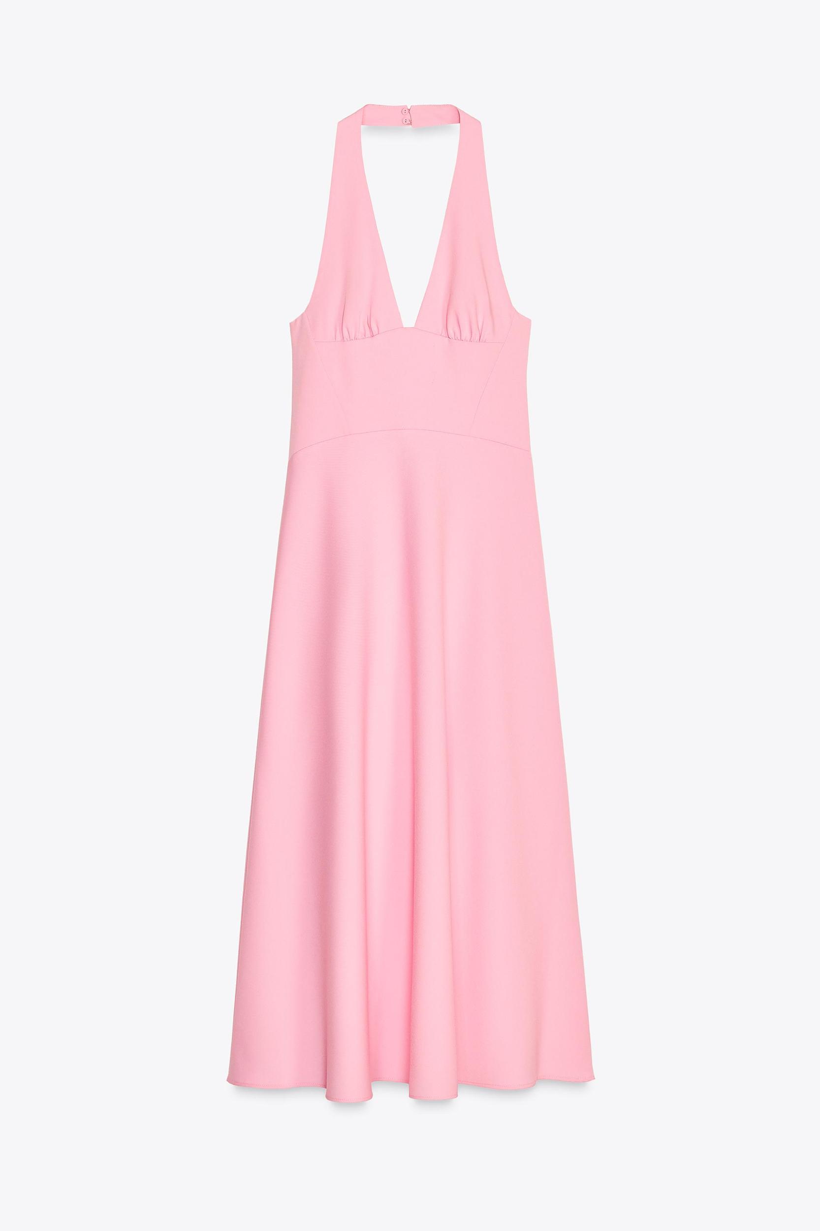 MIDI HALTER DRESS Product Image