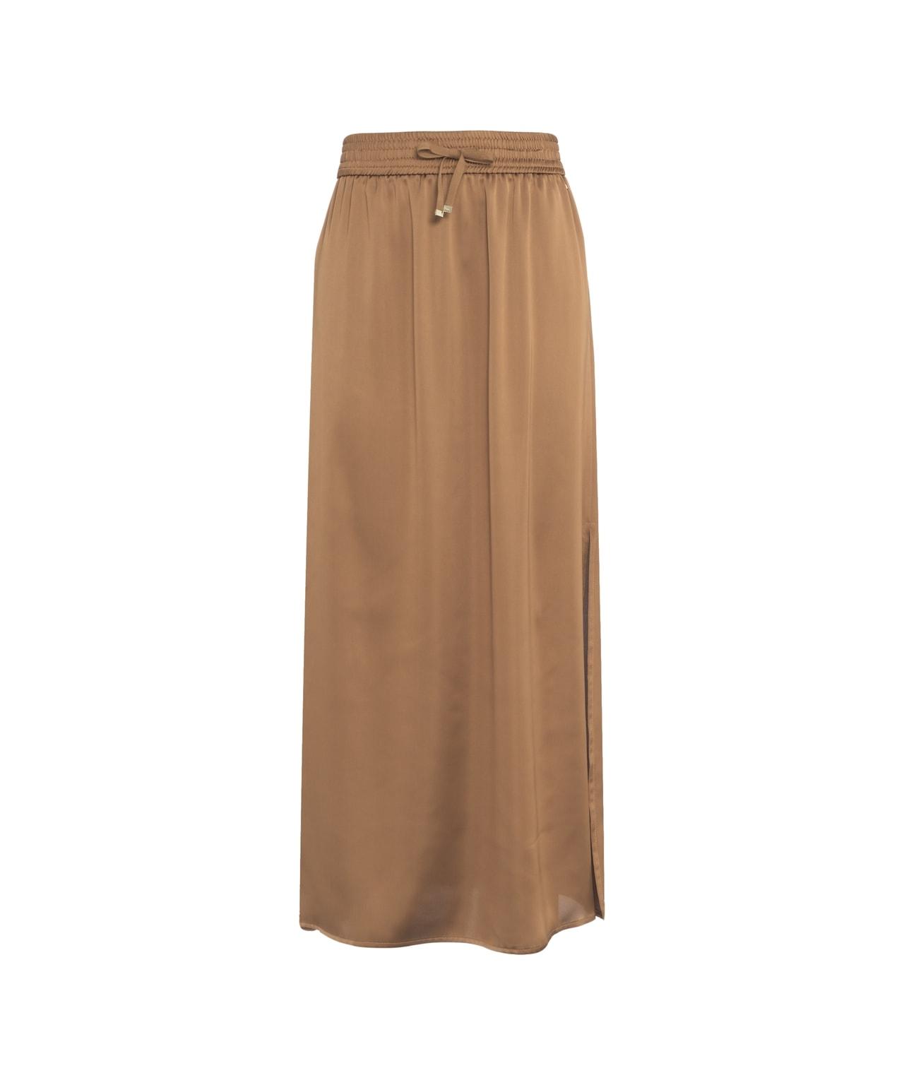 Satin maxi skirt Product Image