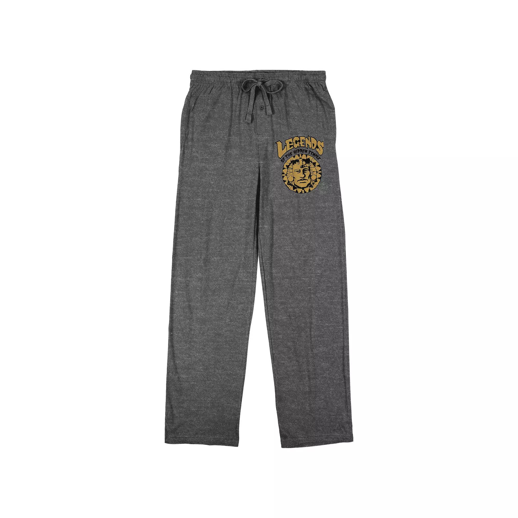 Men's Legends of the Hidden Temple Sleep Pants, Size: XXL, Gray Product Image