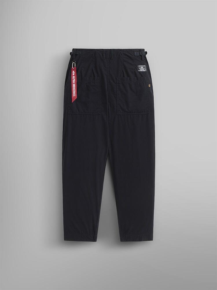 WOMEN'S BARREL LEG PANTS (BLACK) - BLACK / 25/26 Product Image