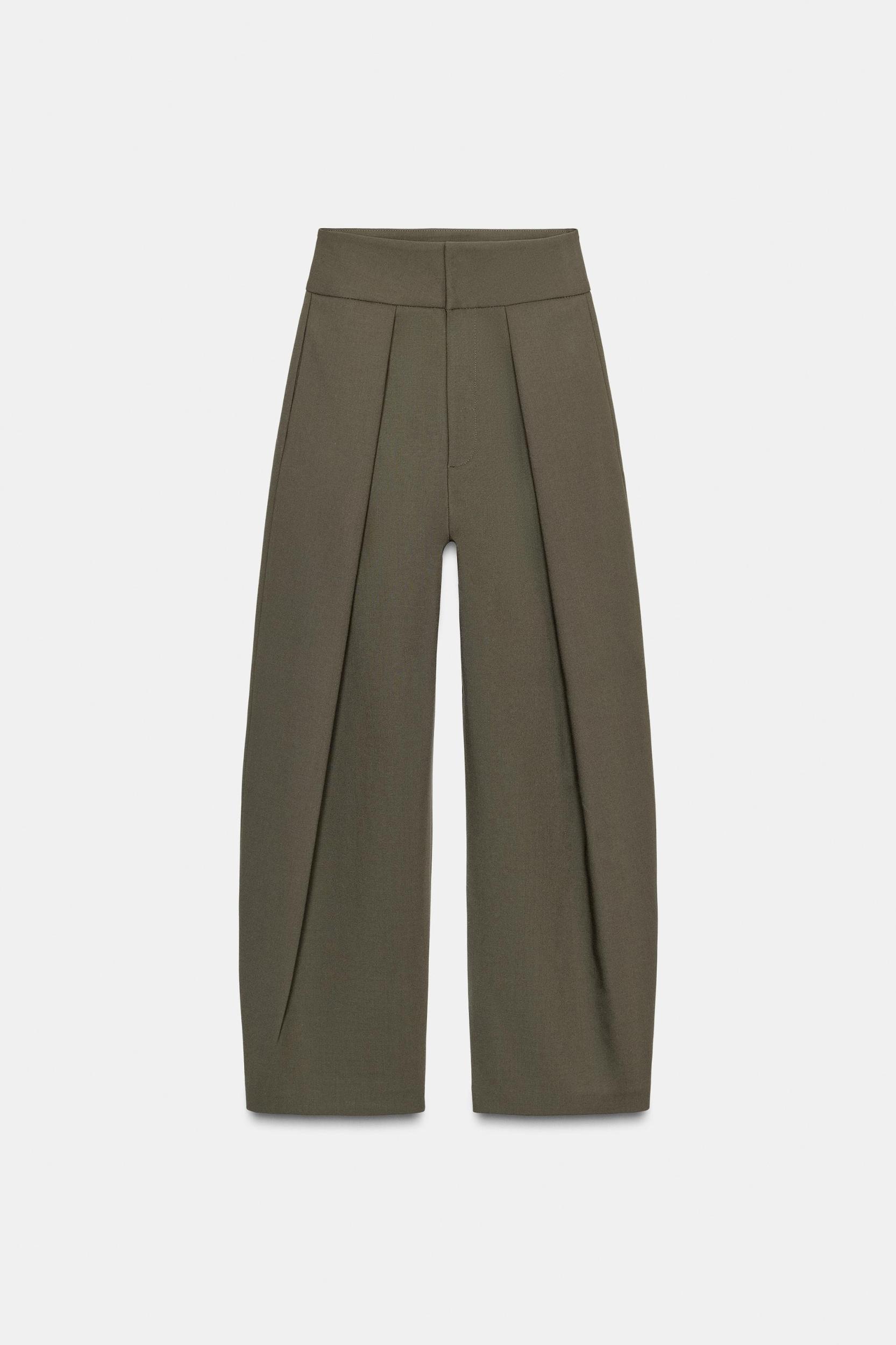 STRAIGHT LEG LINEN PANTS Product Image