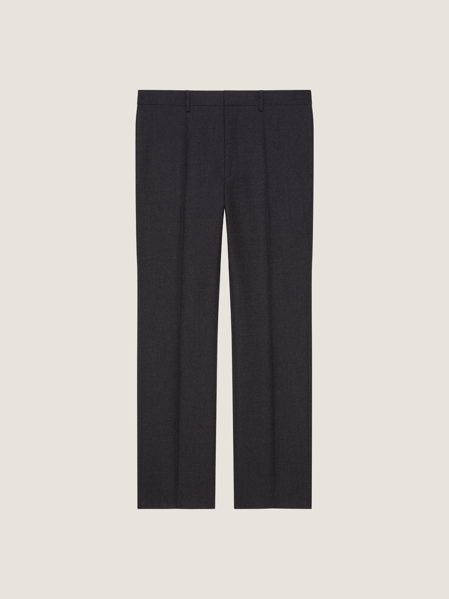 STRAIGHT LEG LINEN PANTS Product Image