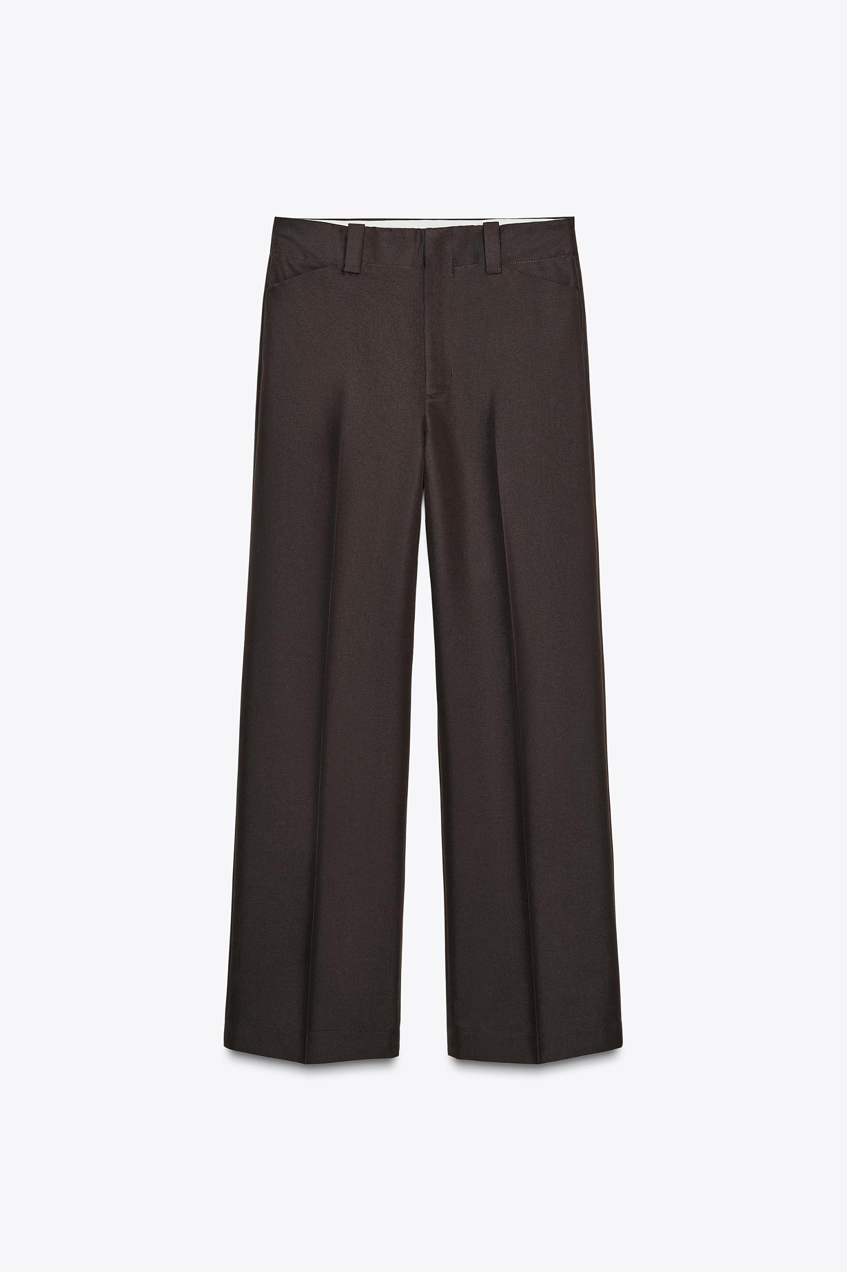 ZW COLLECTION STRAIGHT CHINO PANTS Product Image