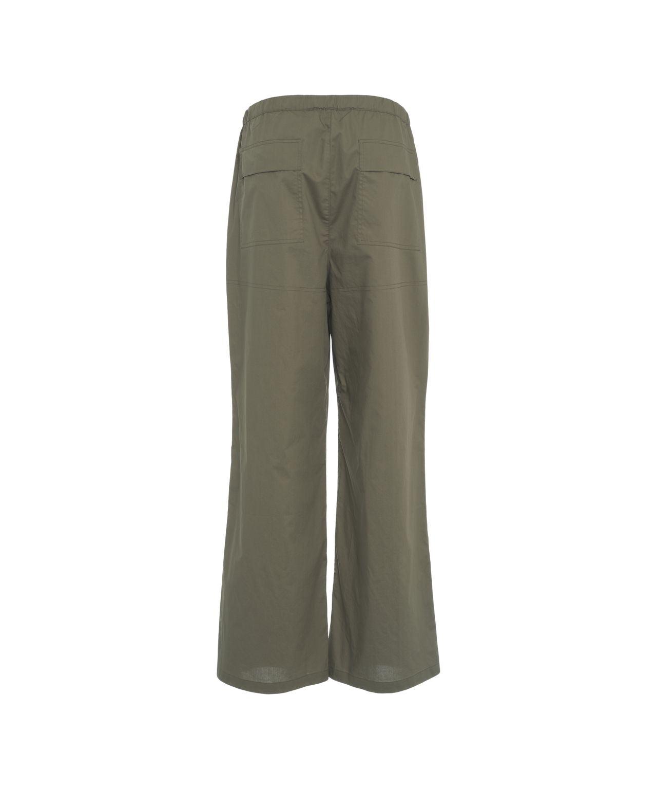 Wide leg pants with belt Product Image