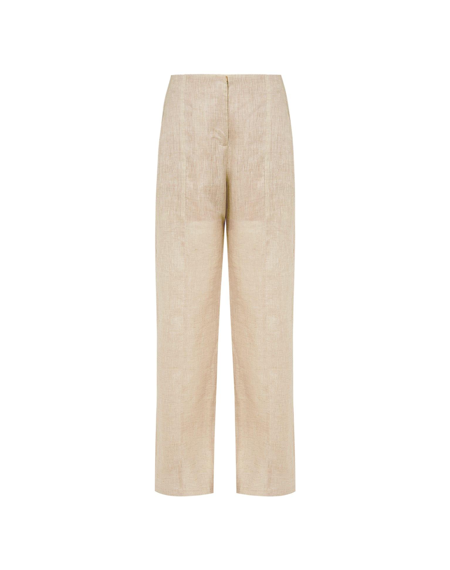 Whitney Tailored Pants - Natural Product Image