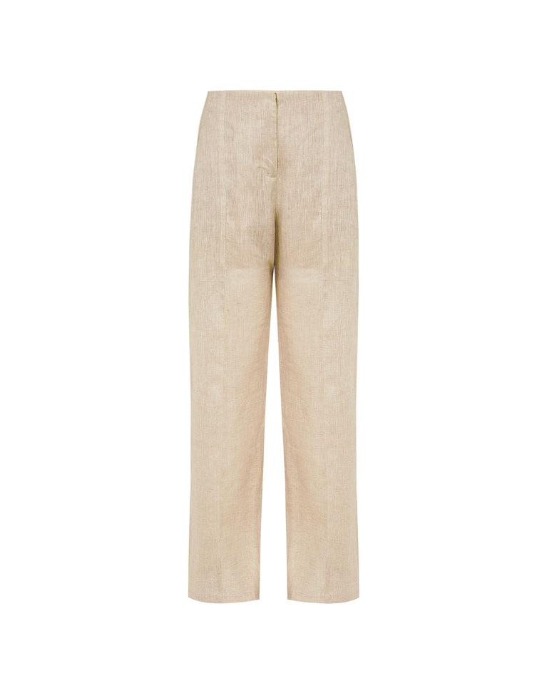 Whitney Tailored Pants - Natural Product Image