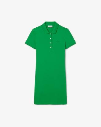Slim Fit Stretch Piqué Polo Dress Product Image