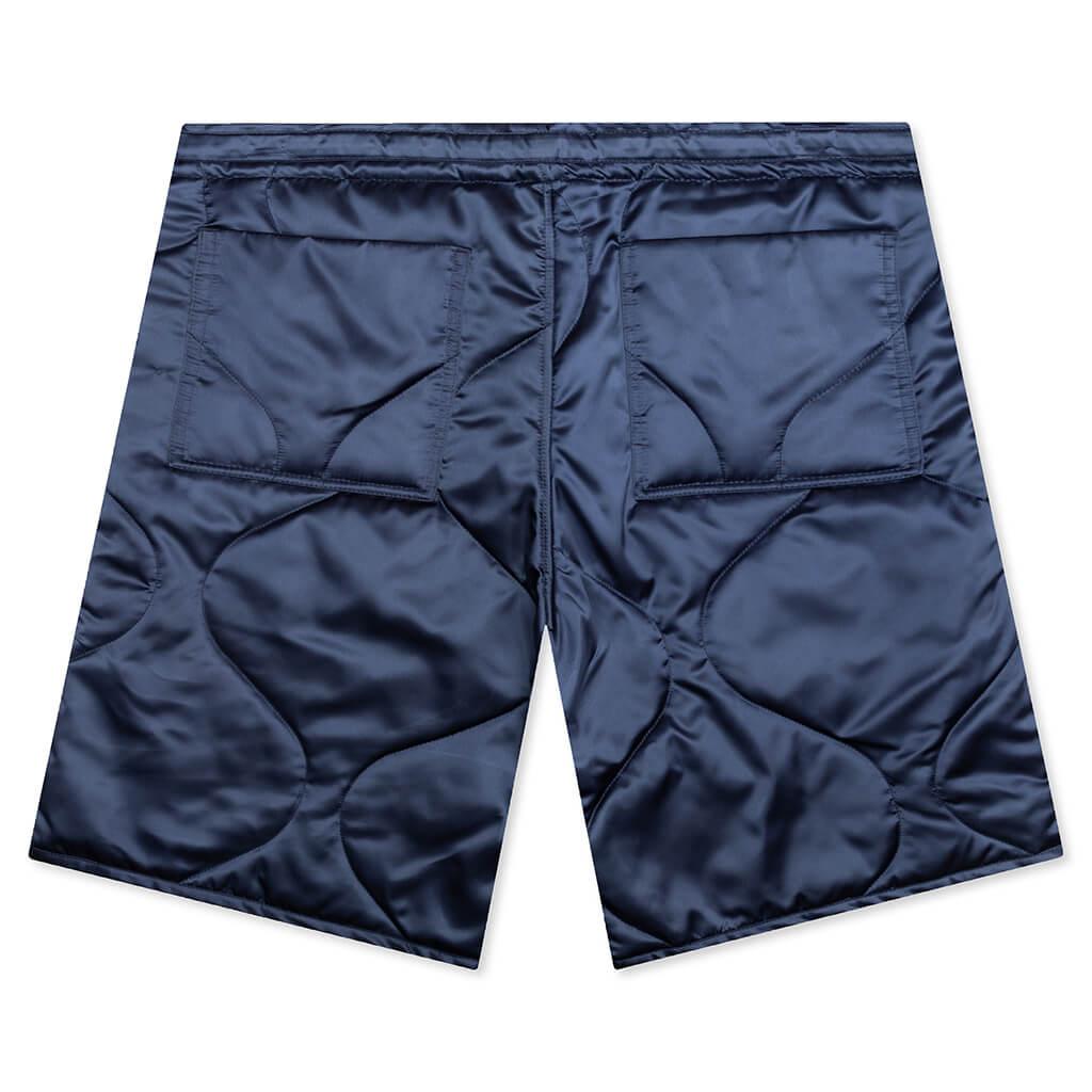 Quilted Shorts - Light Indigo Male Product Image