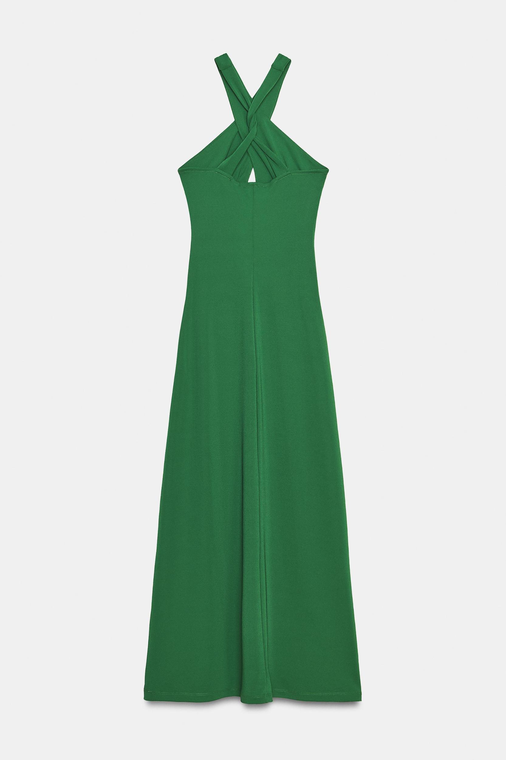 FLOWY WRAP DRESS Product Image